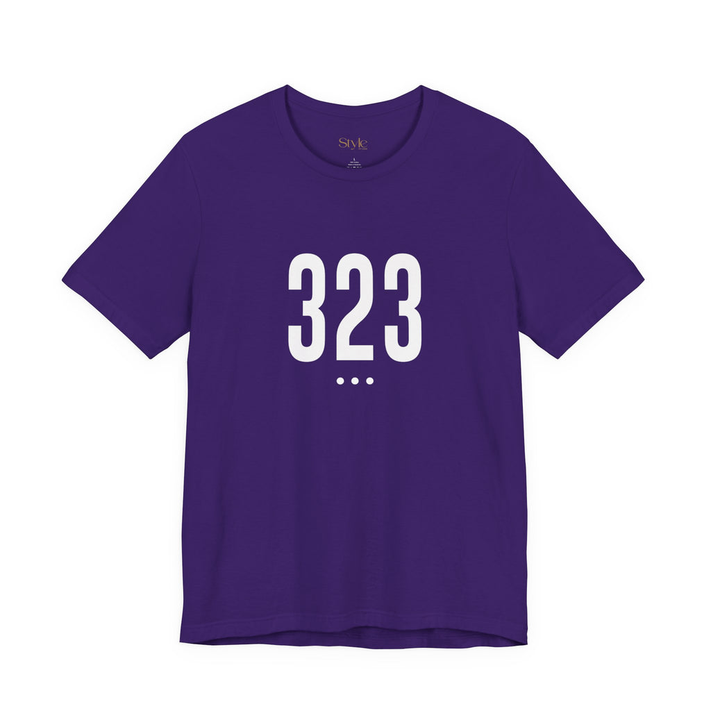 323 White Code Southern California Unisex Tee