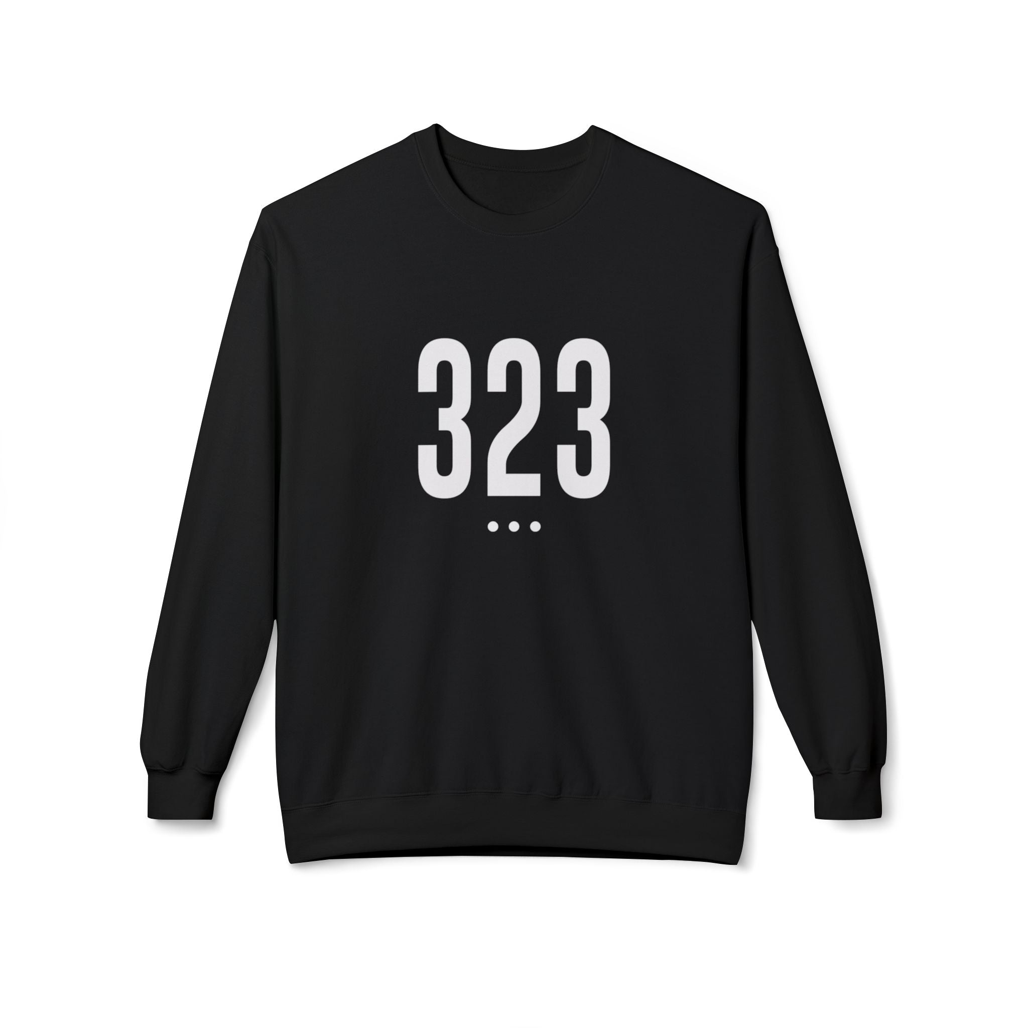 323 Logo Front Crewneck Sweatshirt