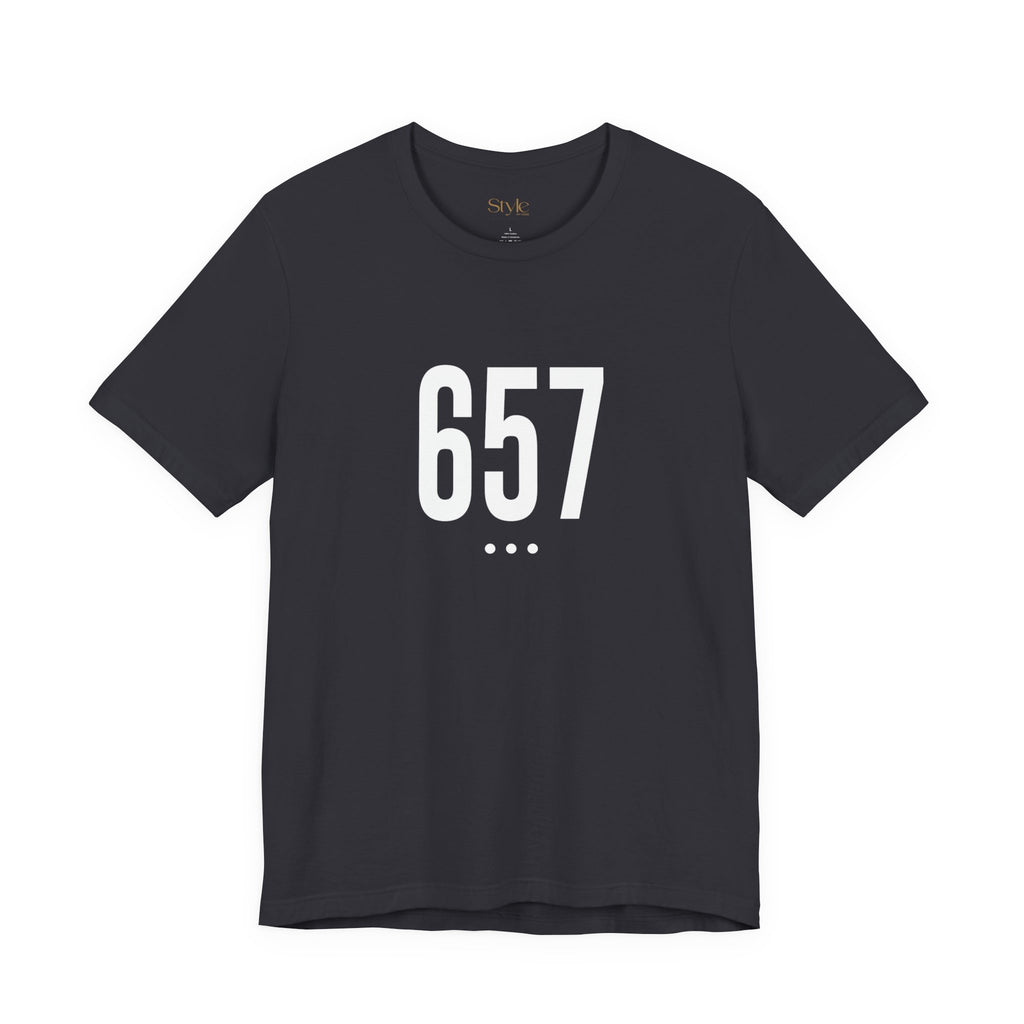 657 White Code Southern California Unisex Tee