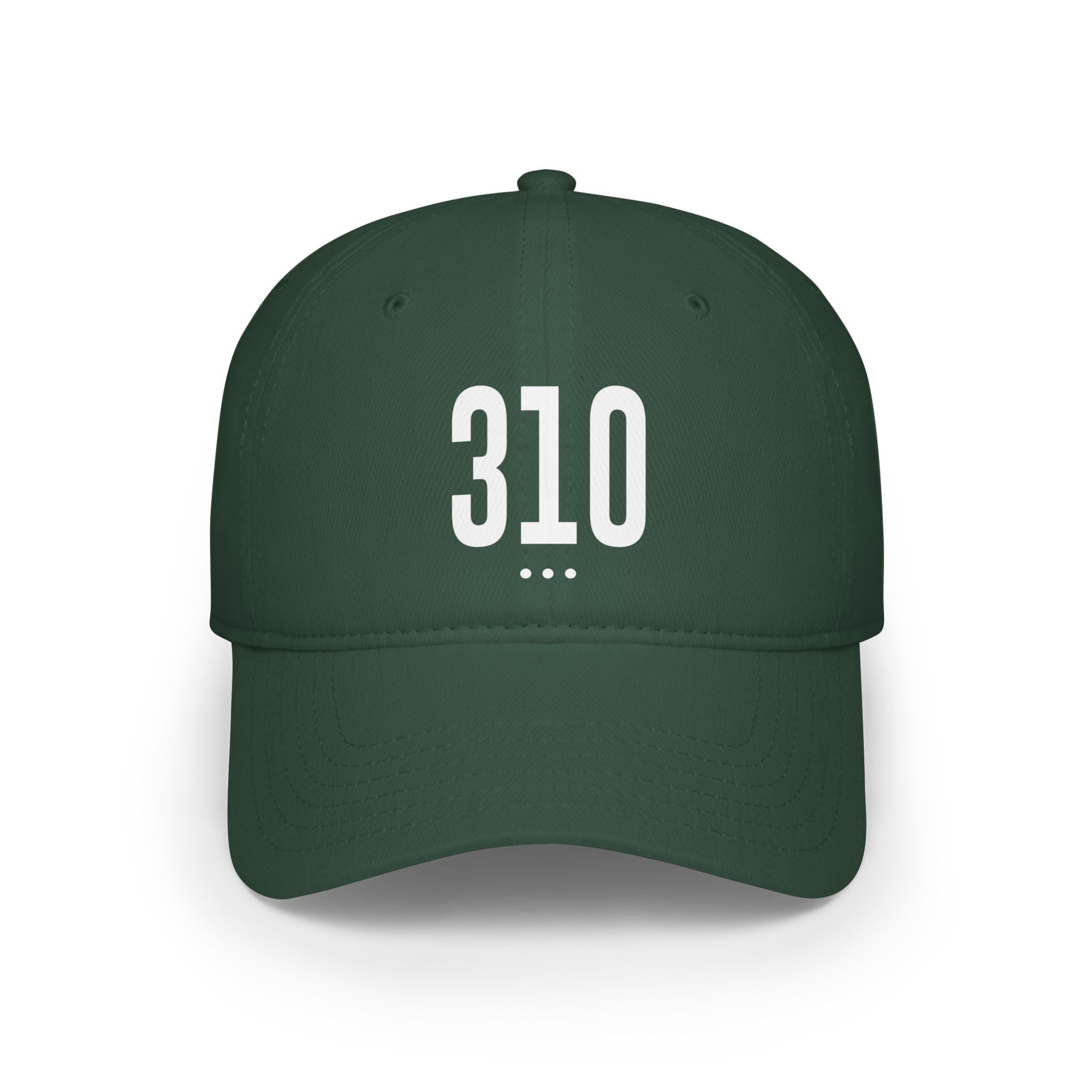 310 White Logo Low Profile Baseball Cap