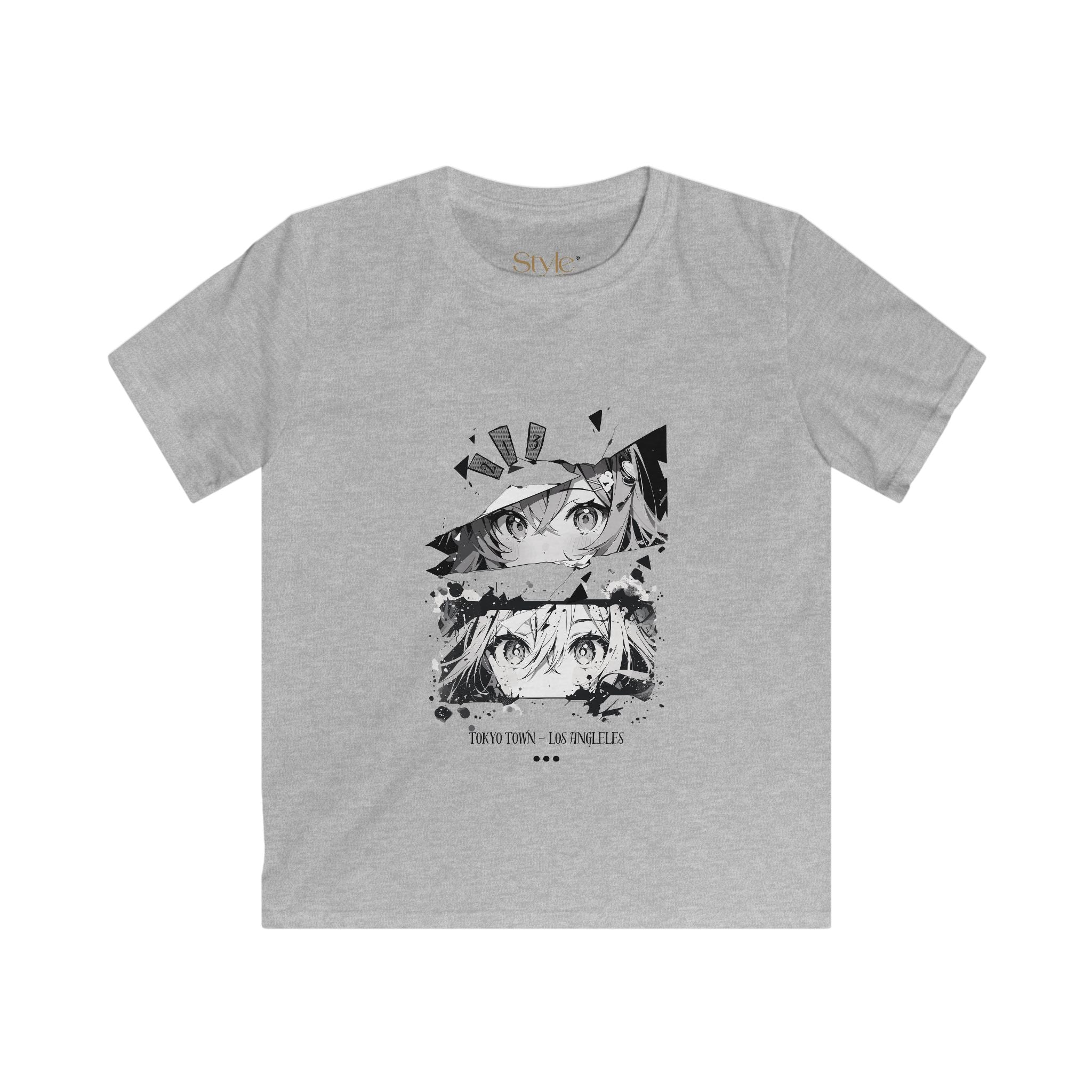 Anime Character Kids Tee | Unique Style Soft Tee for Trendsetting Kids