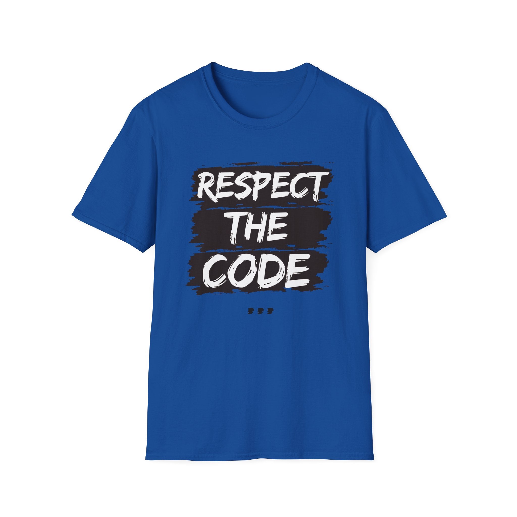 Respect the Code Unisex T-Shirt | Comfortable Graphic Tee for Everyday Wear | Perfect Gift for Artists, Creatives & Code Lovers