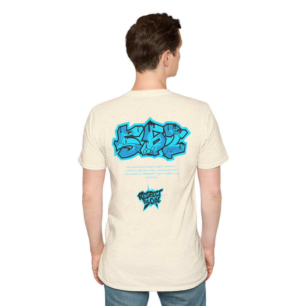 Graffiti Style '562' Streetwear T-Shirt — Urban Skate/Skatepark Tee
