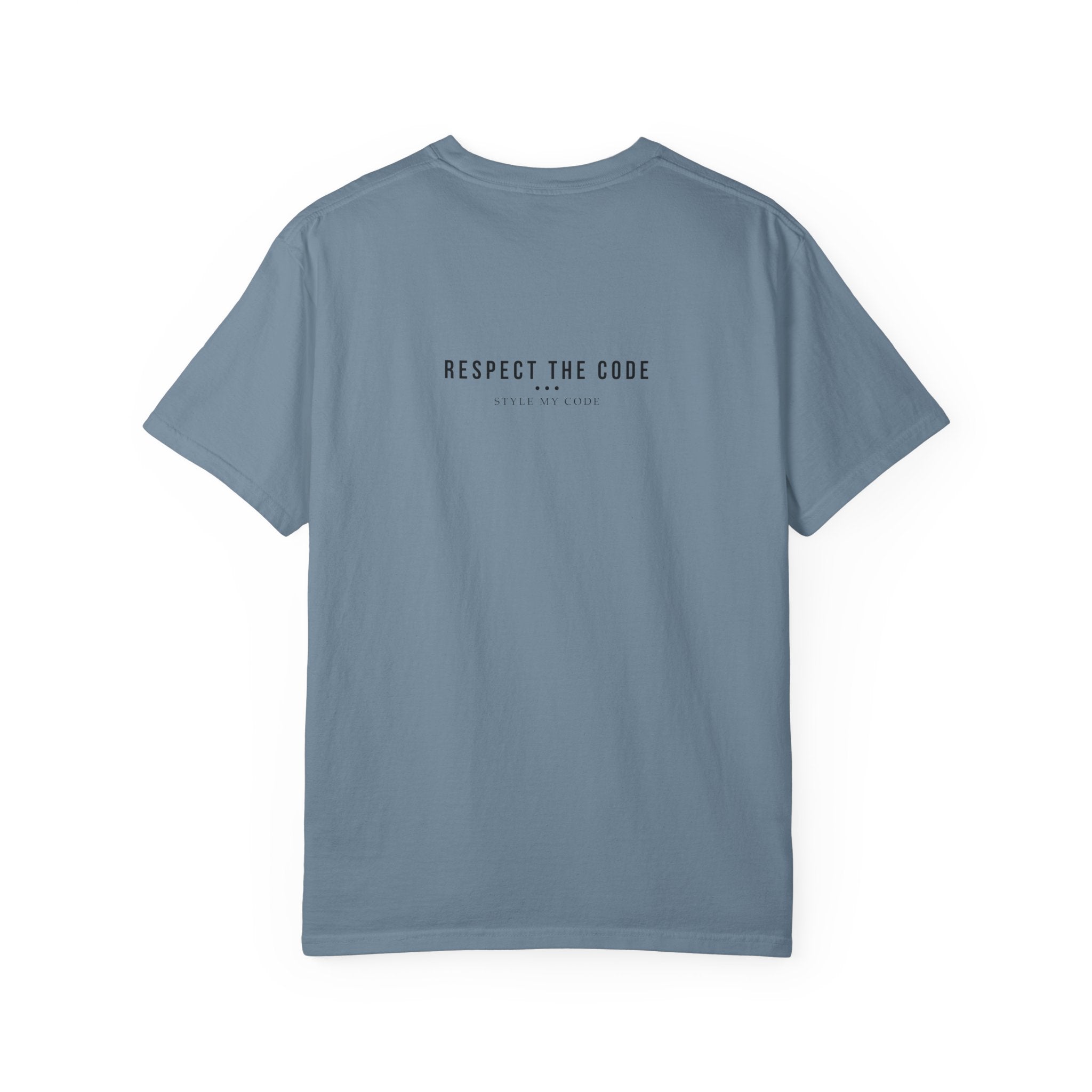 Respect the Code 213 Black and White Graffiti T-Shirt