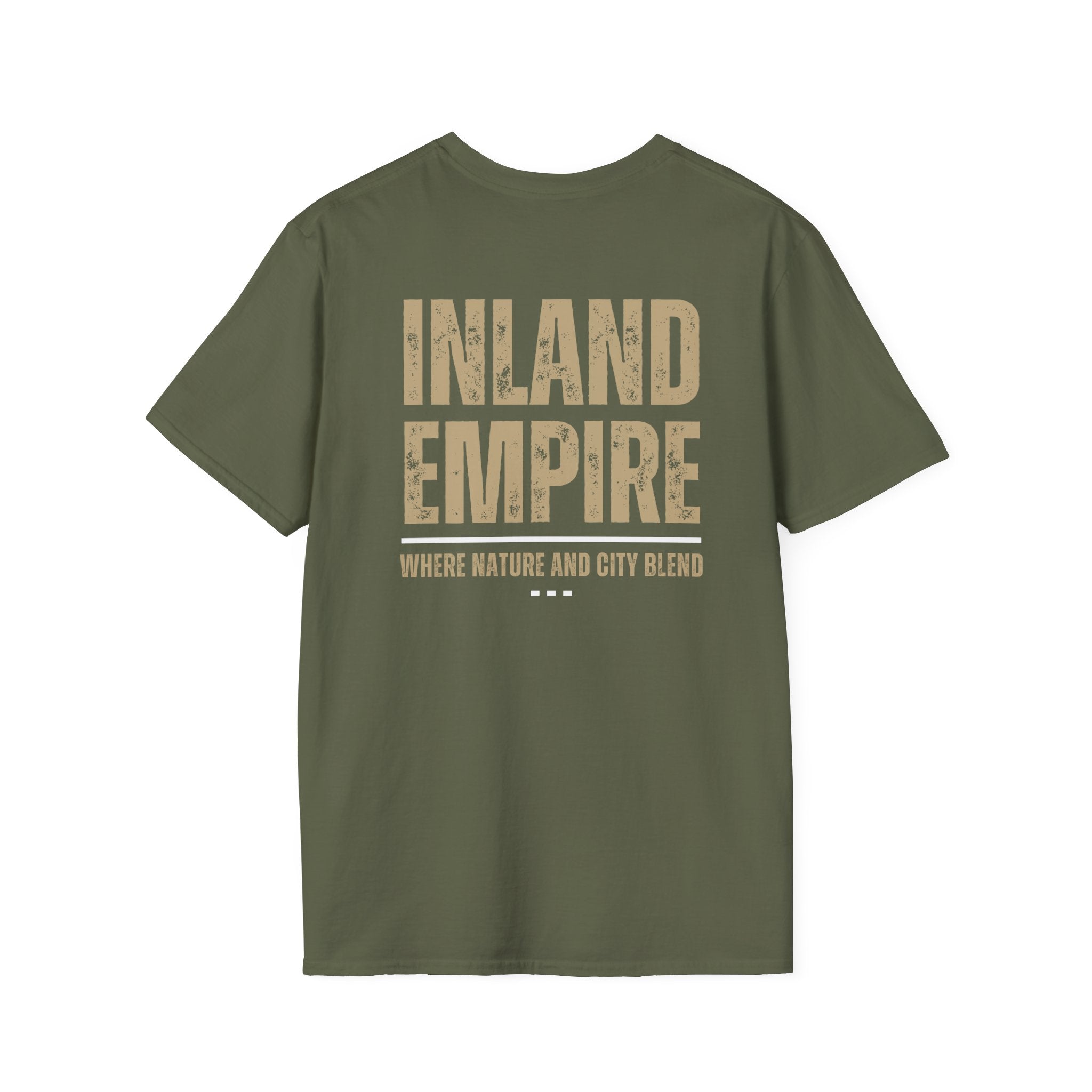 Inland Empire Unisex T-Shirt - Vintage Style Tee, Soft Cotton Top, Casual Wear, Gift for Nature Lovers, Perfect for Everyday & Travel
