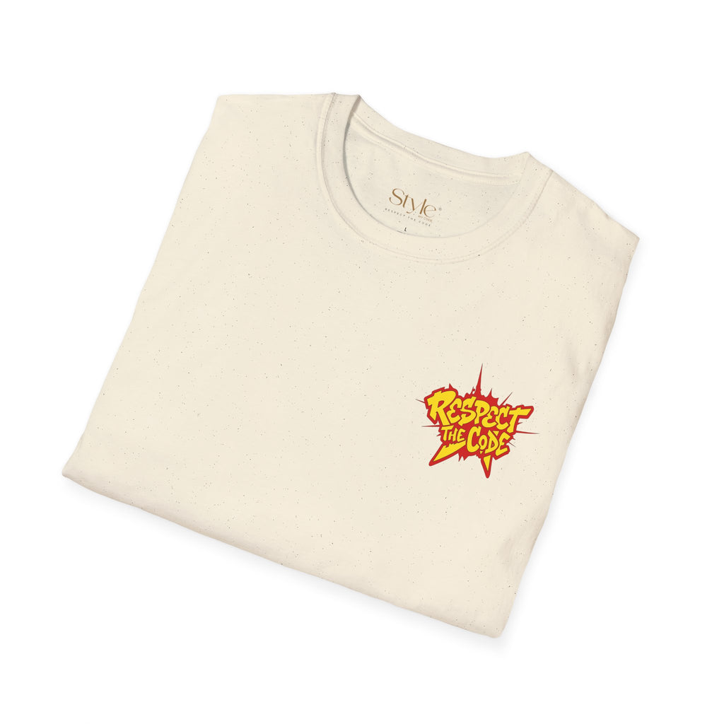 Graffiti 213 Red Respect The Code T-Shirt