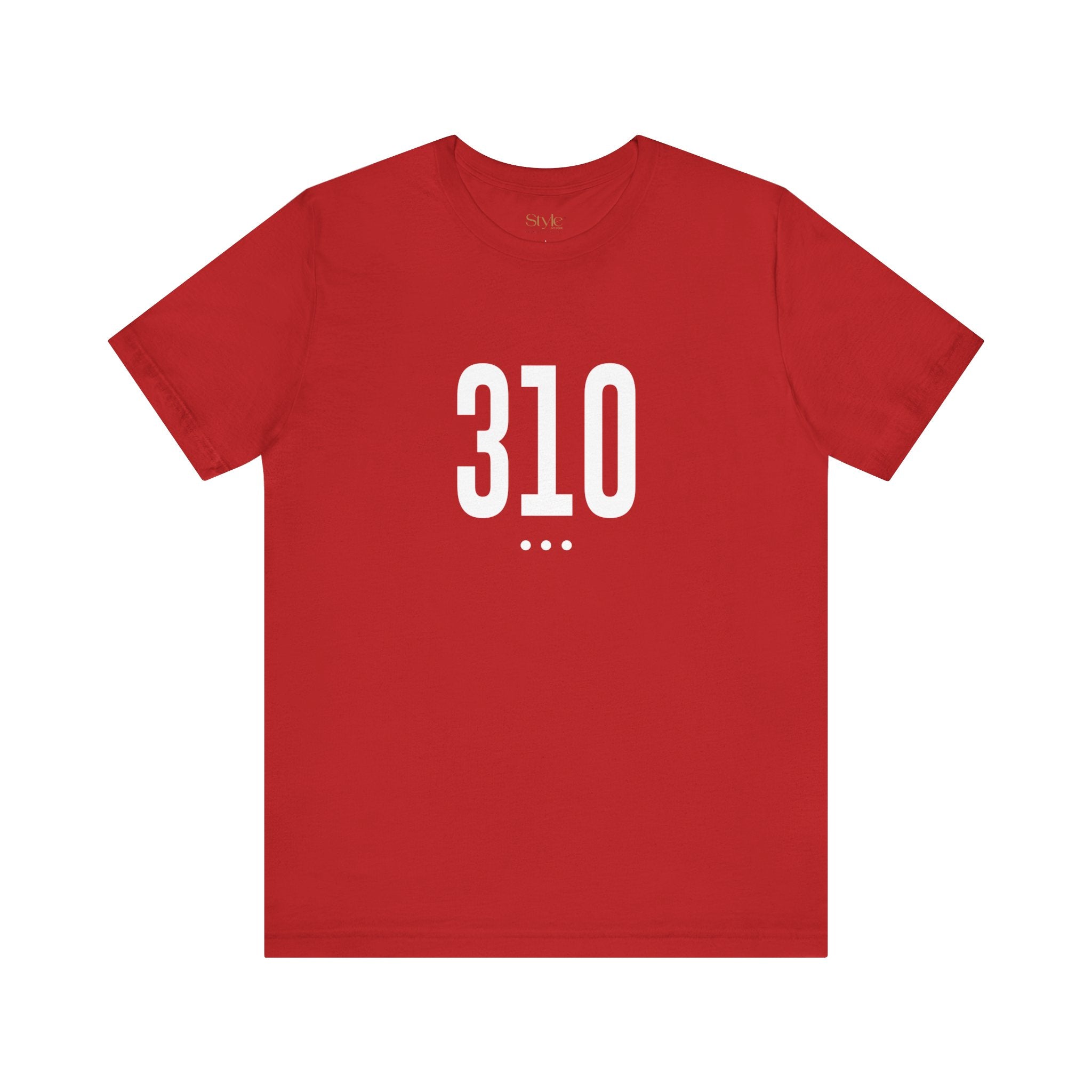 310 White Code Southern California Unisex Tee