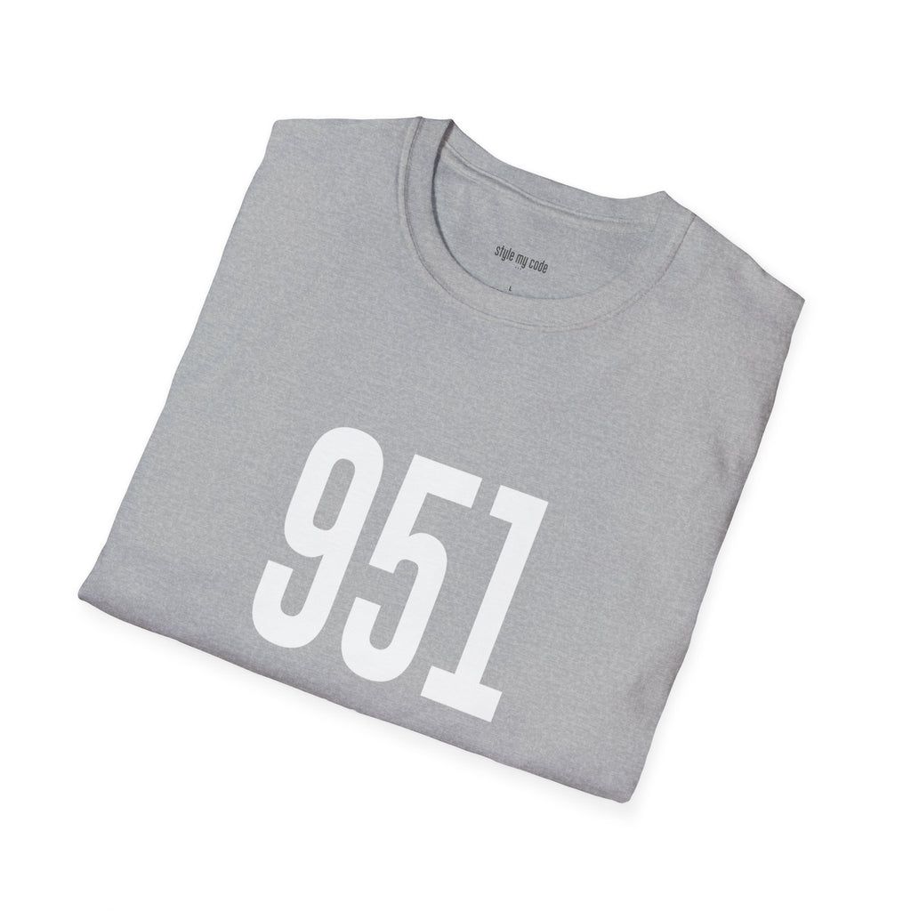 951 White Logo Front T-Shirt
