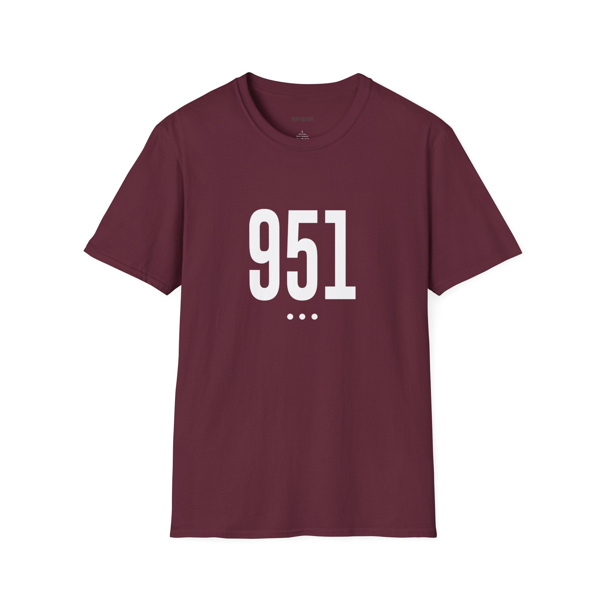 951 White Logo Front T-Shirt