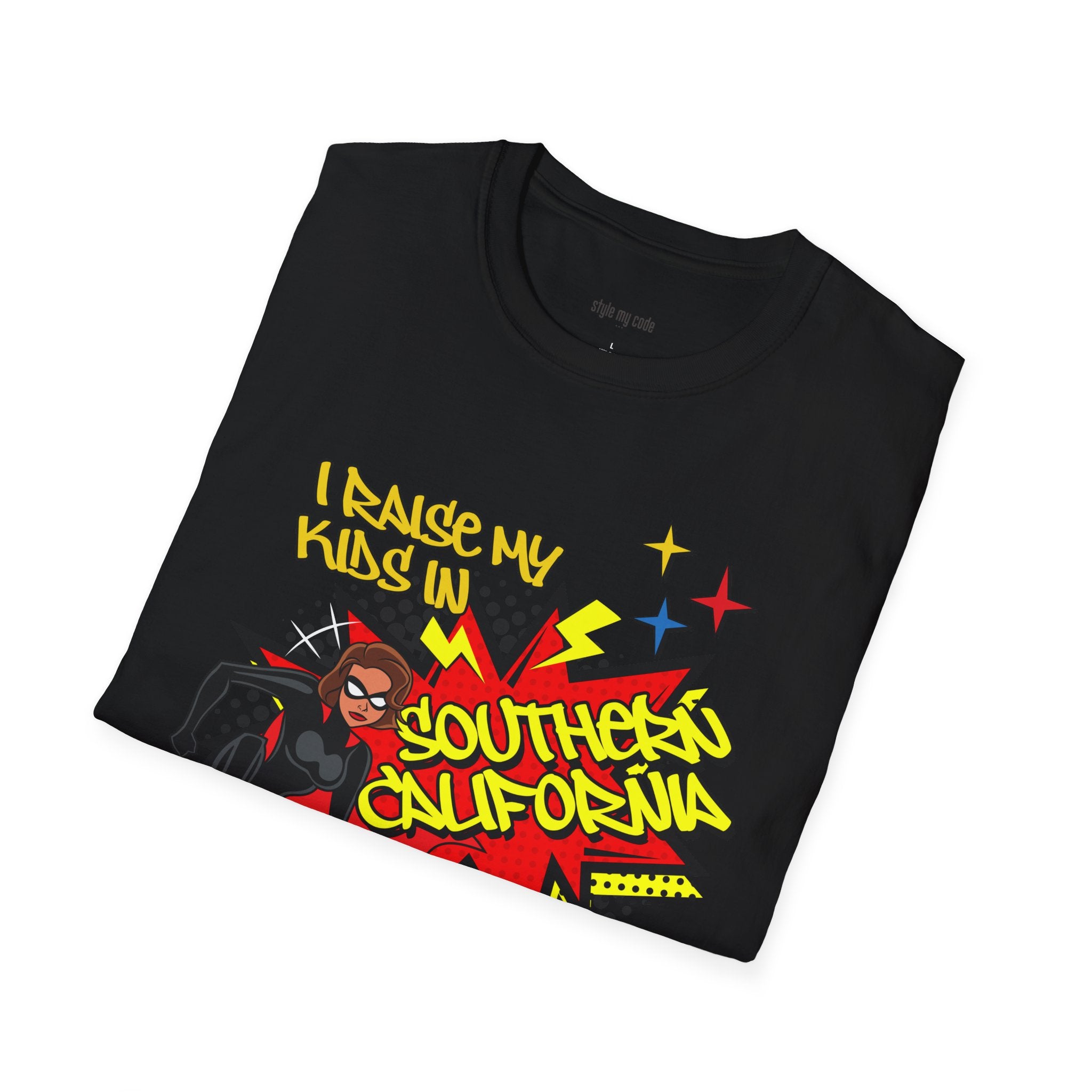 "I Raise My Kids in Southern California" Mother's Day T-Shirt