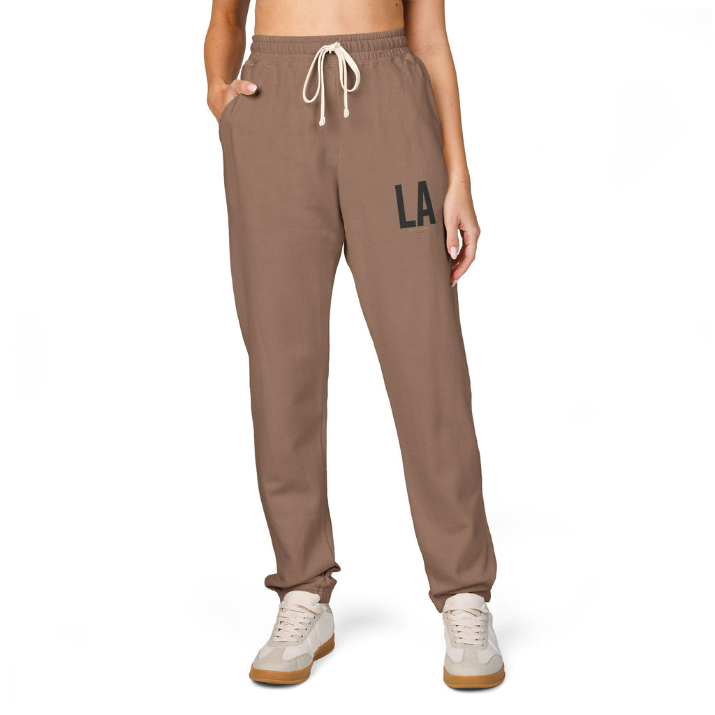 Cozy LA Fleece Sweatpants for Ultimate Comfort, Casual Wear, Athleisure, Gift for Him/Her, Lounge Pants, Relaxing