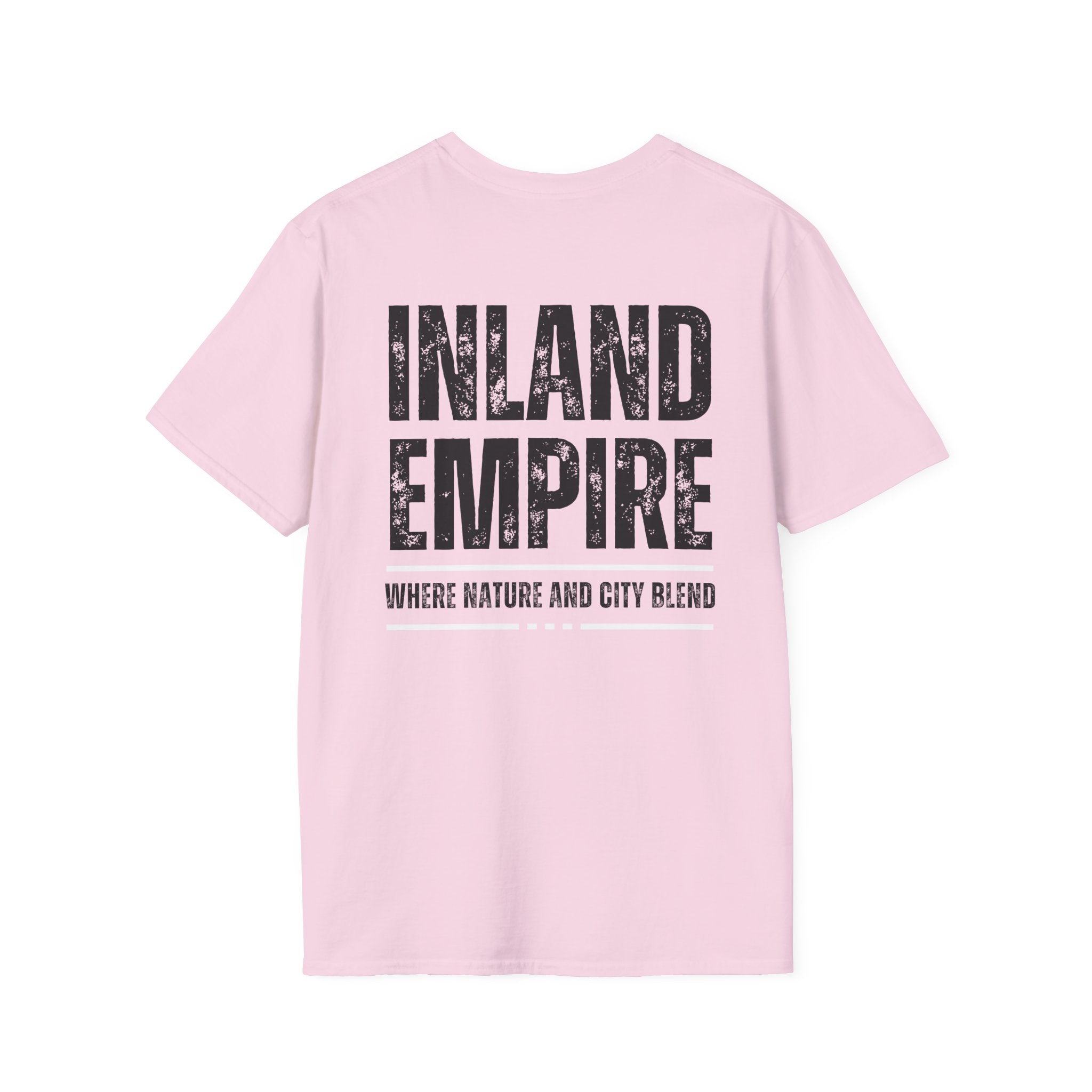 Inland Empire Unisex T-Shirt Black - Comfortable City Nature Tee, Gift for Locals, Casual Wear, Travel Shirt, Great for Holidays
