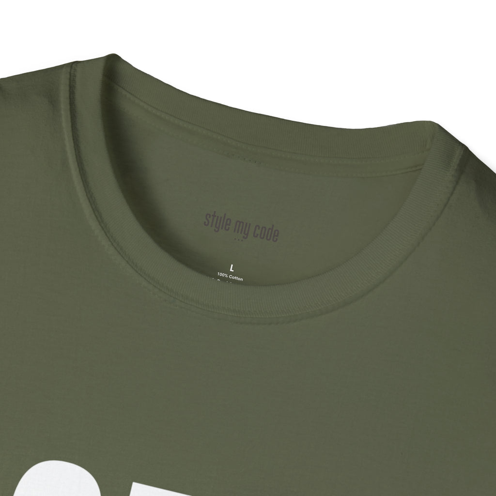 310 White Logo Front Unisex Softstyle T-Shirt