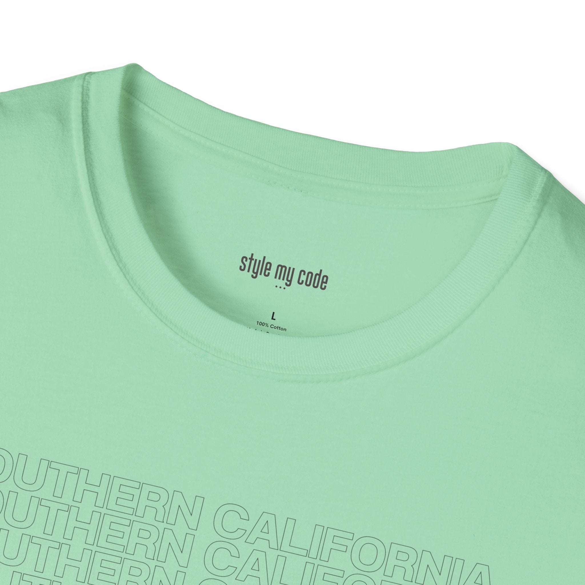 Southern California Unisex Softstyle T-Shirt - Casual Vibe for Everyday Wear