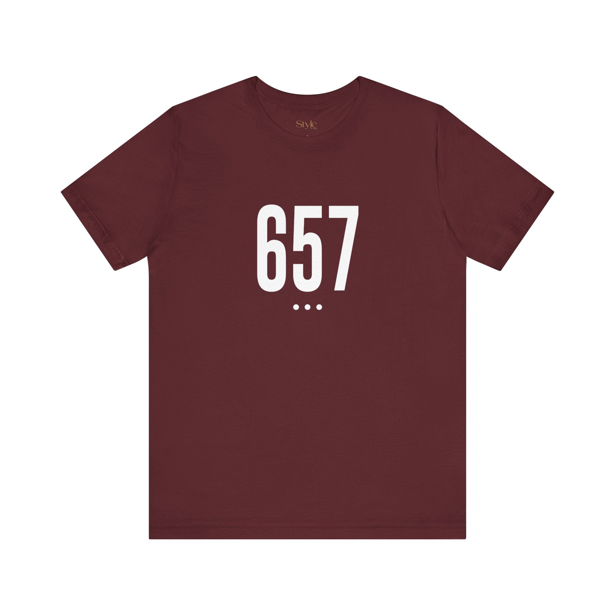 657 White Code Southern California Unisex Tee