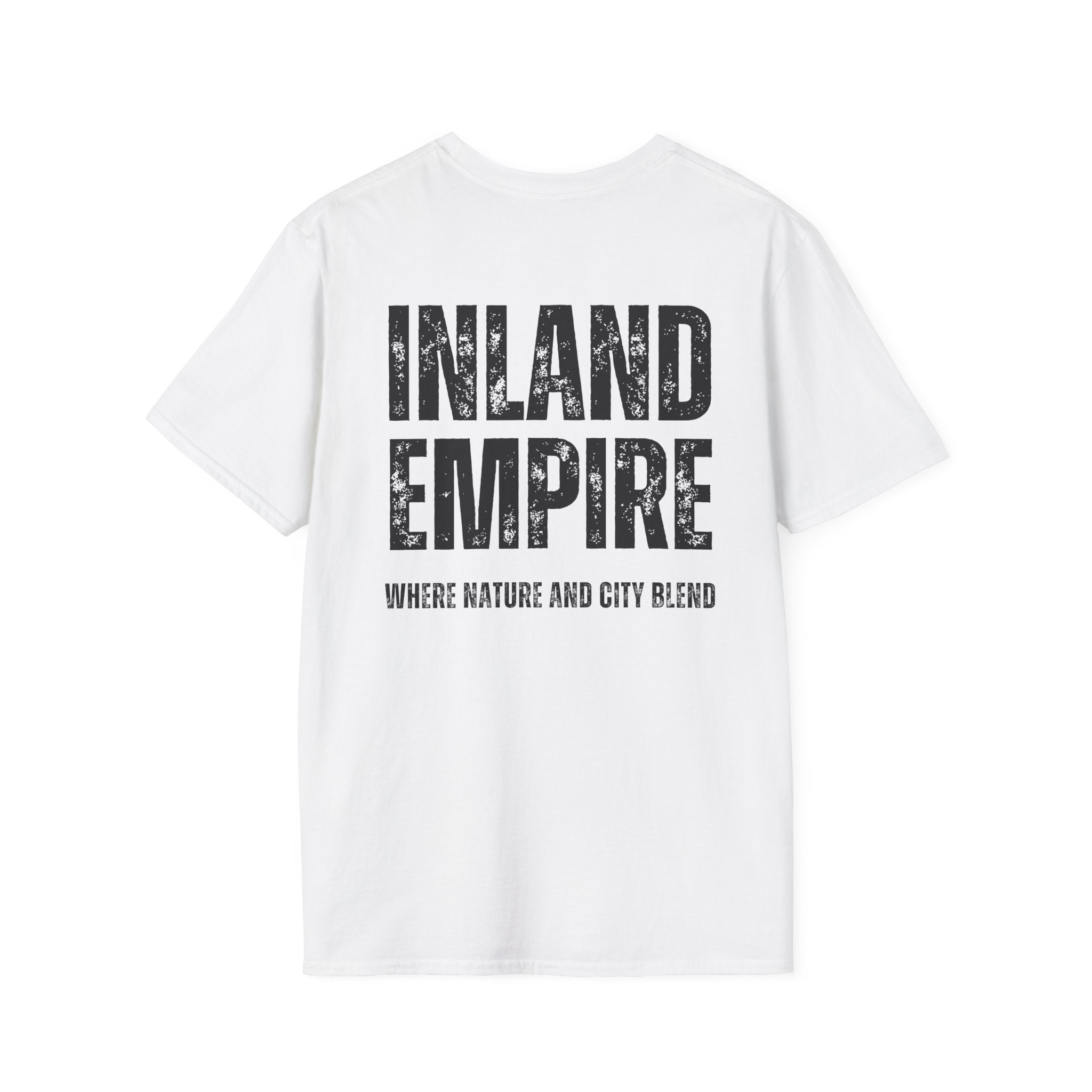 Inland Empire Unisex T-Shirt Black - Comfortable City Nature Tee, Gift for Locals, Casual Wear, Travel Shirt, Great for Holidays