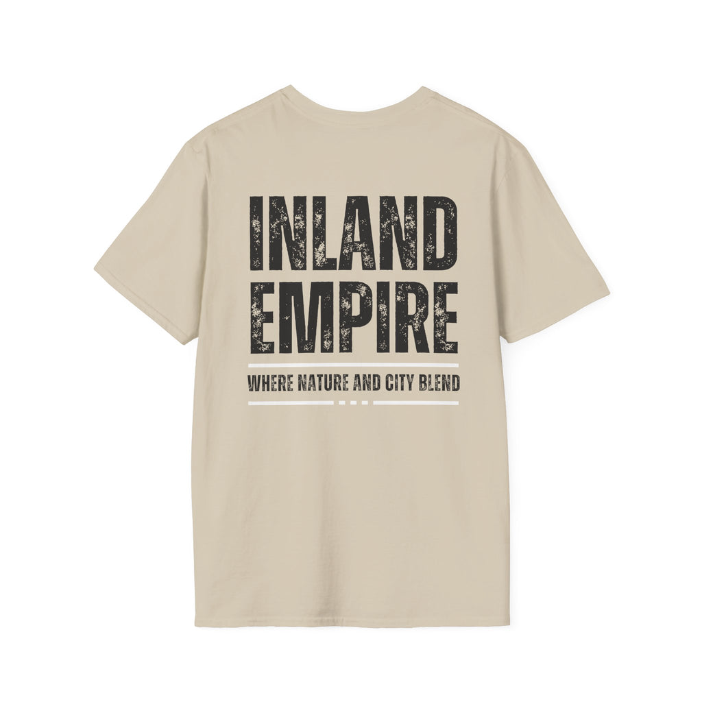 Inland Empire Unisex T-Shirt Black - Comfortable City Nature Tee, Gift for Locals, Casual Wear, Travel Shirt, Great for Holidays
