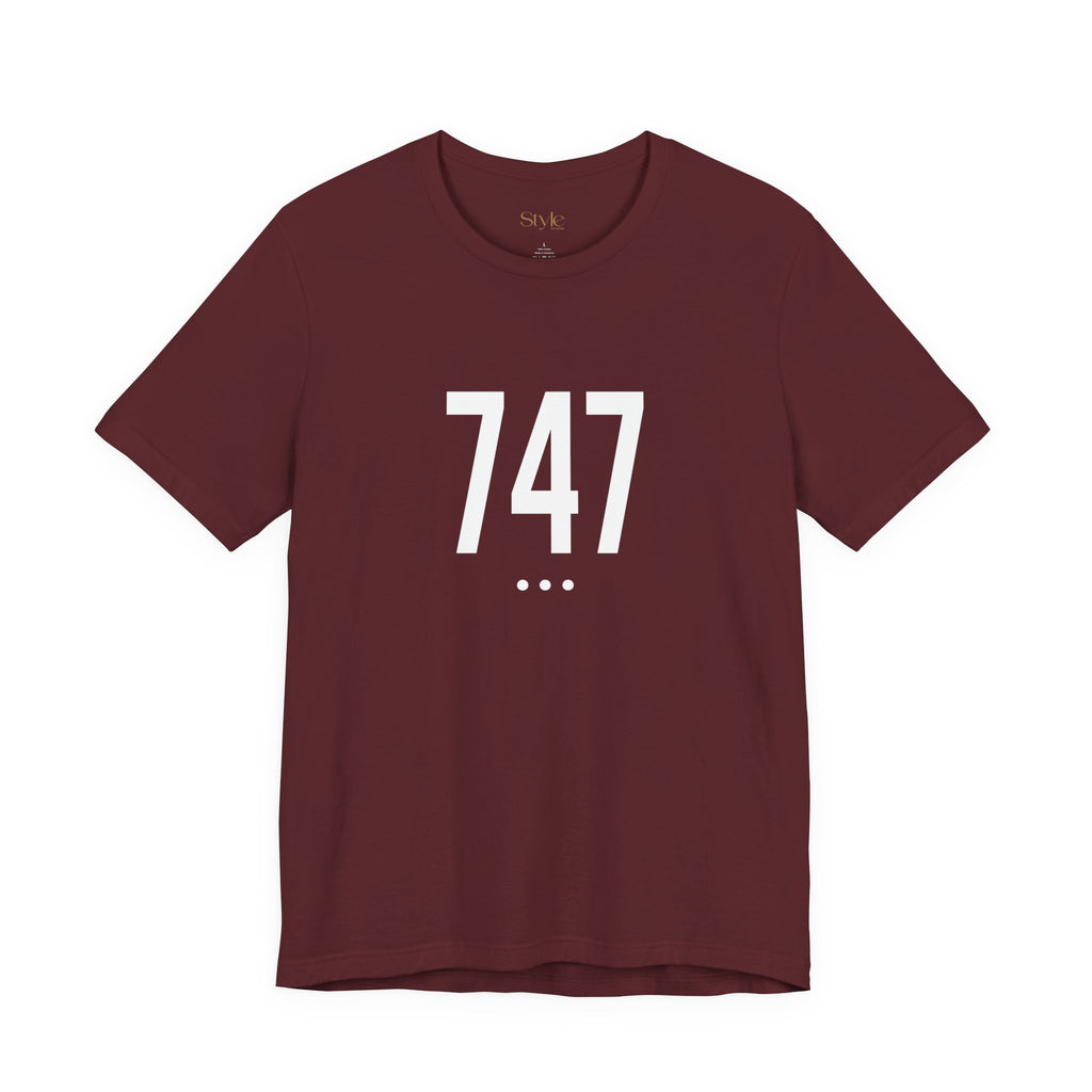 747 White Code Southern California Unisex Tee
