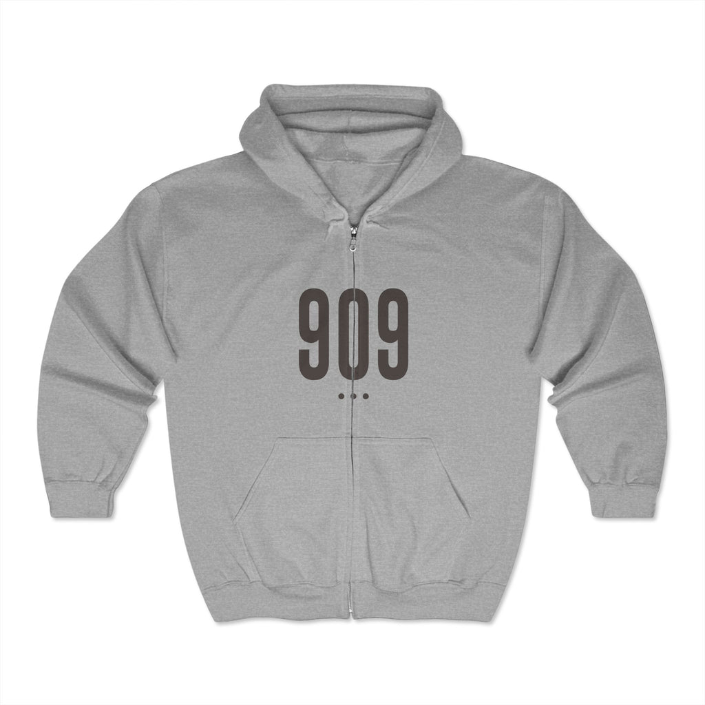 909 Logo Front Hoodie