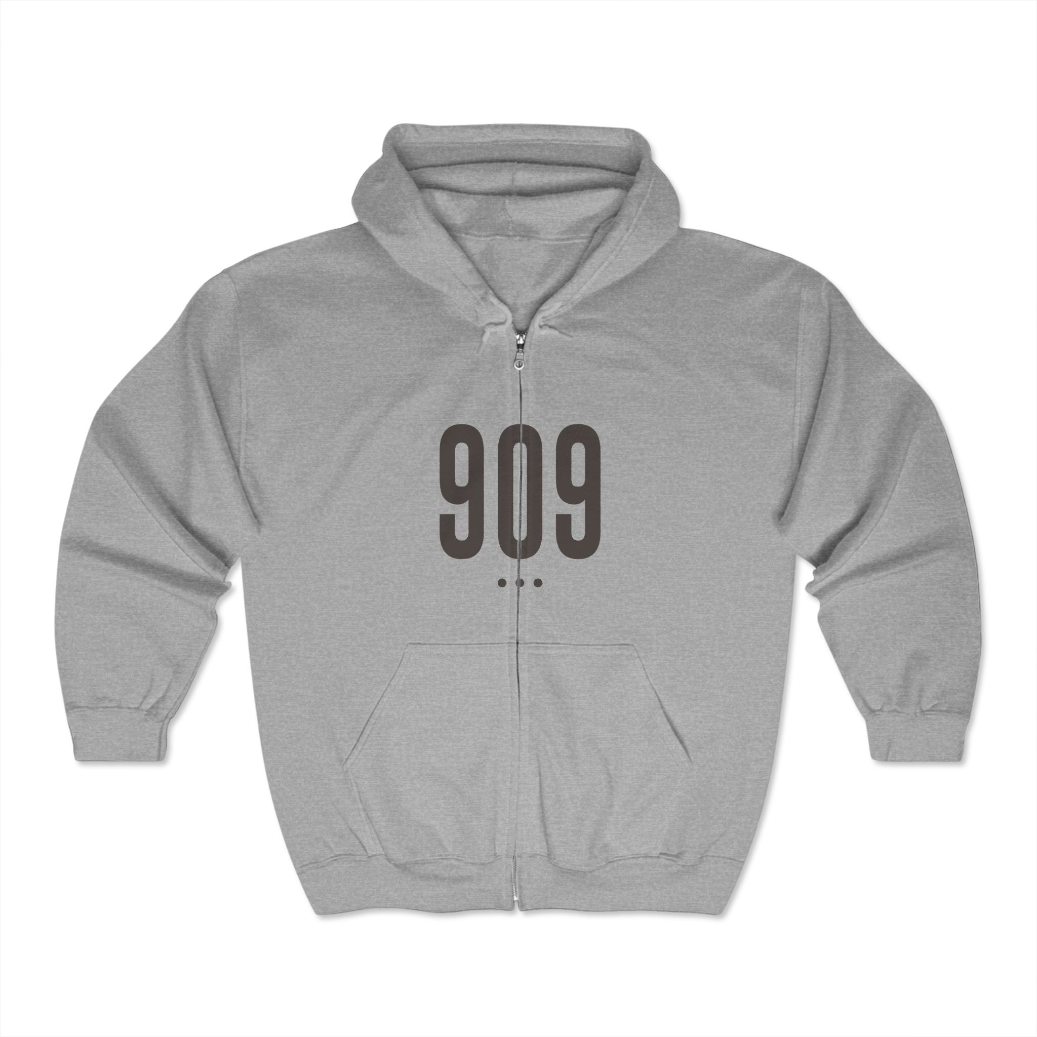 909 Logo Front Hoodie