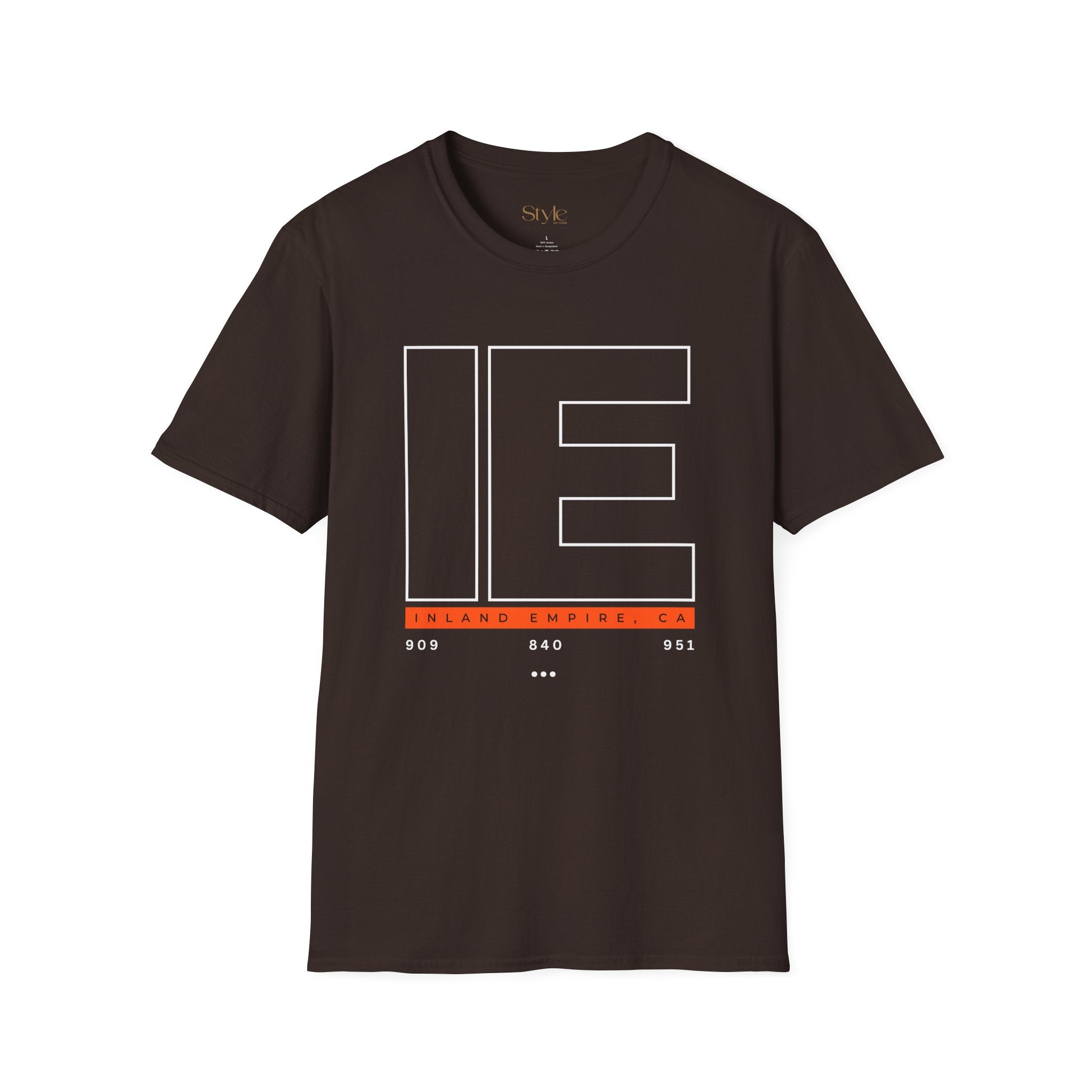 Inland Empire "IE" Trendy Minimalist Unisex T-Shirt | Perfect for Casual Wear, Street Style, Gifts, Summer Festivals, Everyday Comfort
