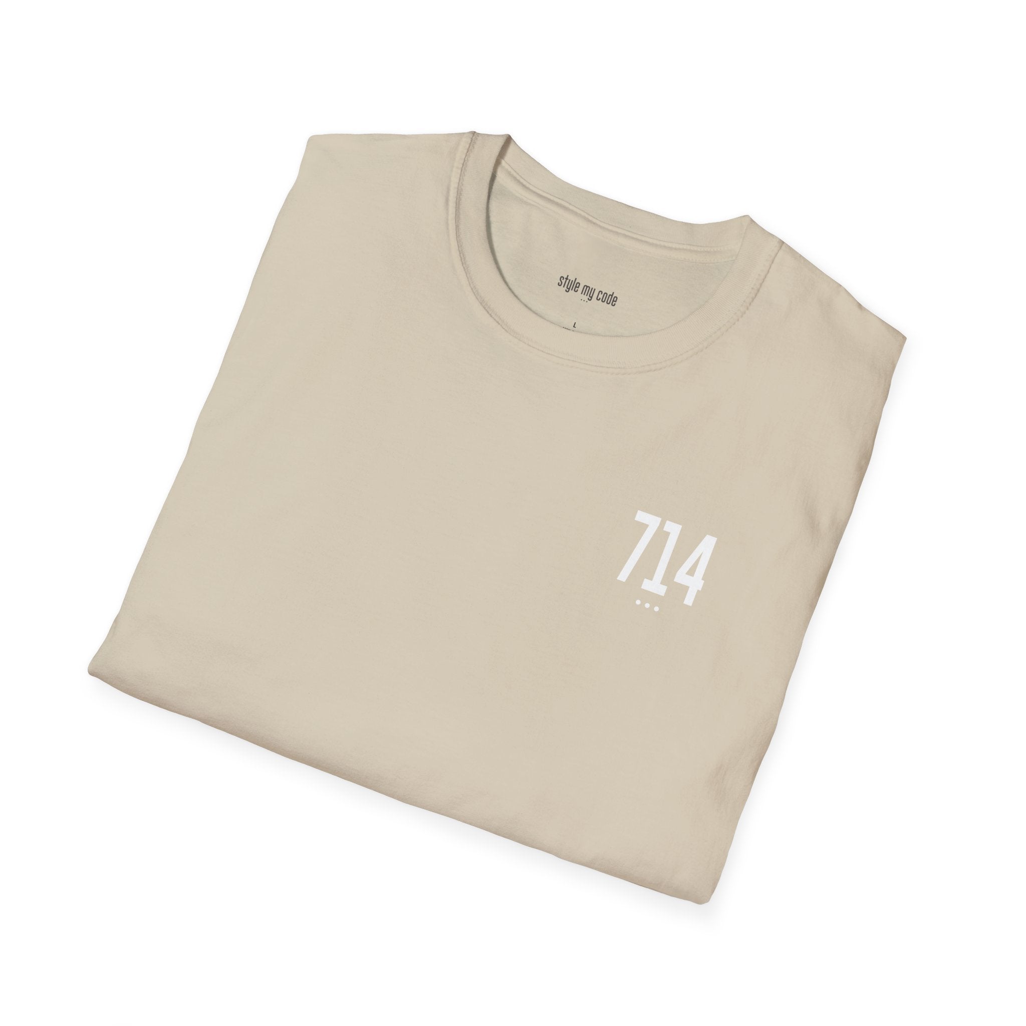 714 White Logo T-Shirt