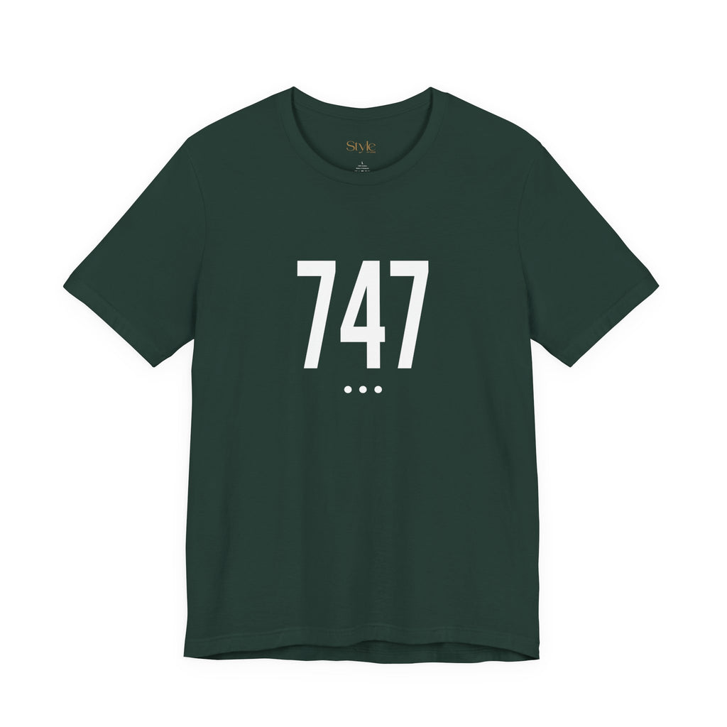 747 White Code Southern California Unisex Tee