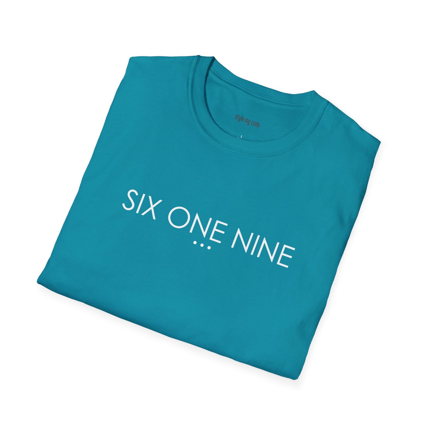 "SIX ONE NINE" Design T-Shirt