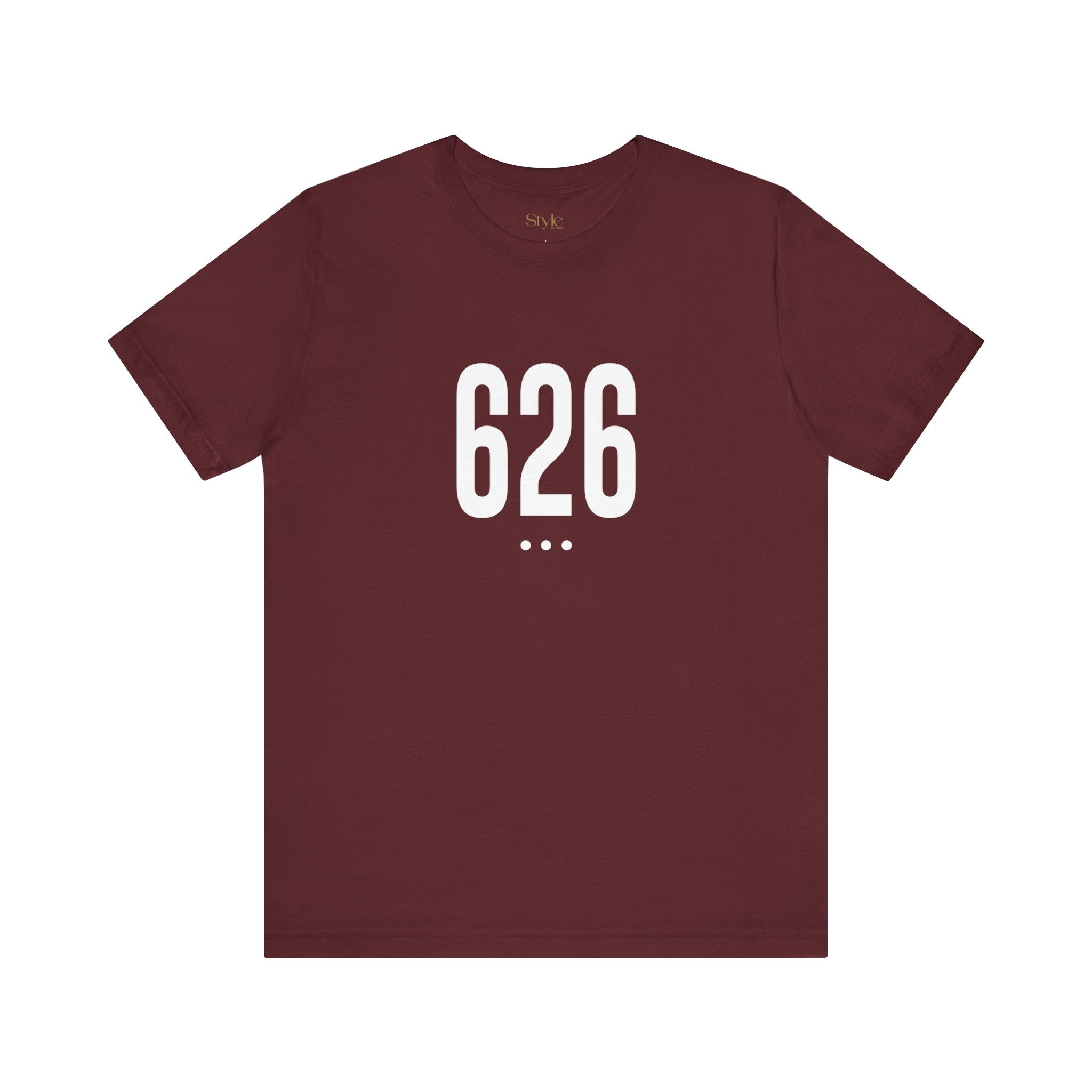 626 White Code Southern California Unisex Tee