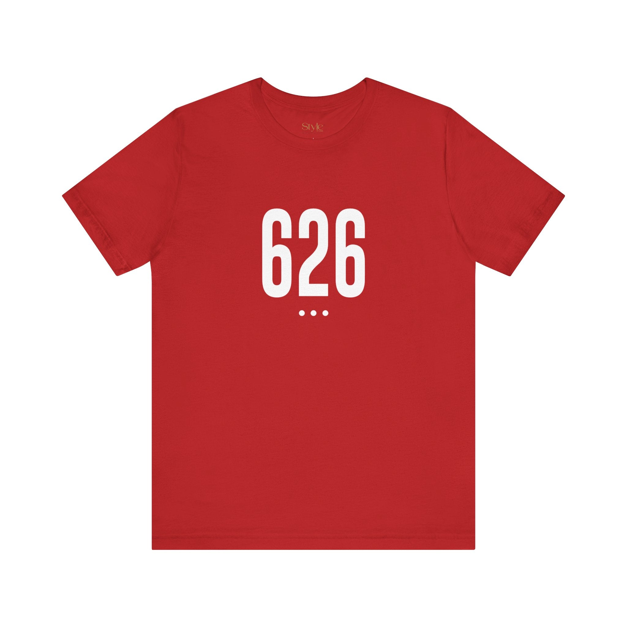 626 White Code Southern California Unisex Tee