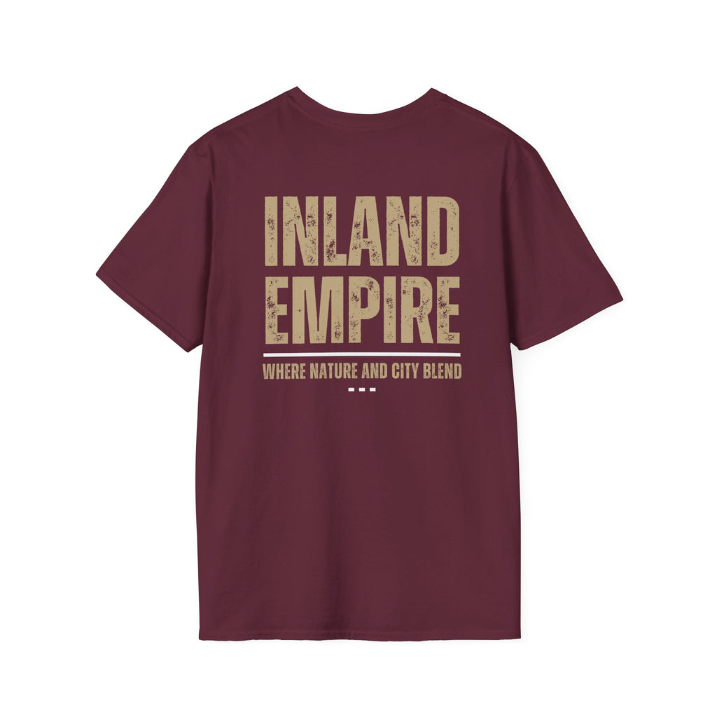 Inland Empire Unisex T-Shirt - Vintage Style Tee, Soft Cotton Top, Casual Wear, Gift for Nature Lovers, Perfect for Everyday & Travel