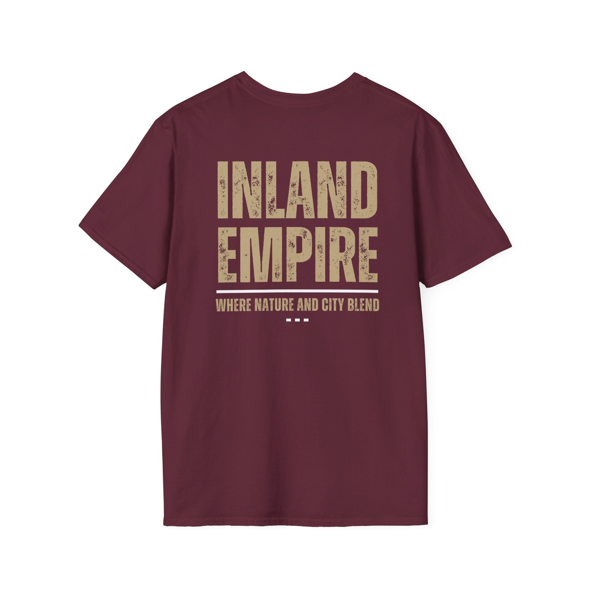 Inland Empire Unisex T-Shirt - Vintage Style Tee, Soft Cotton Top, Casual Wear, Gift for Nature Lovers, Perfect for Everyday & Travel