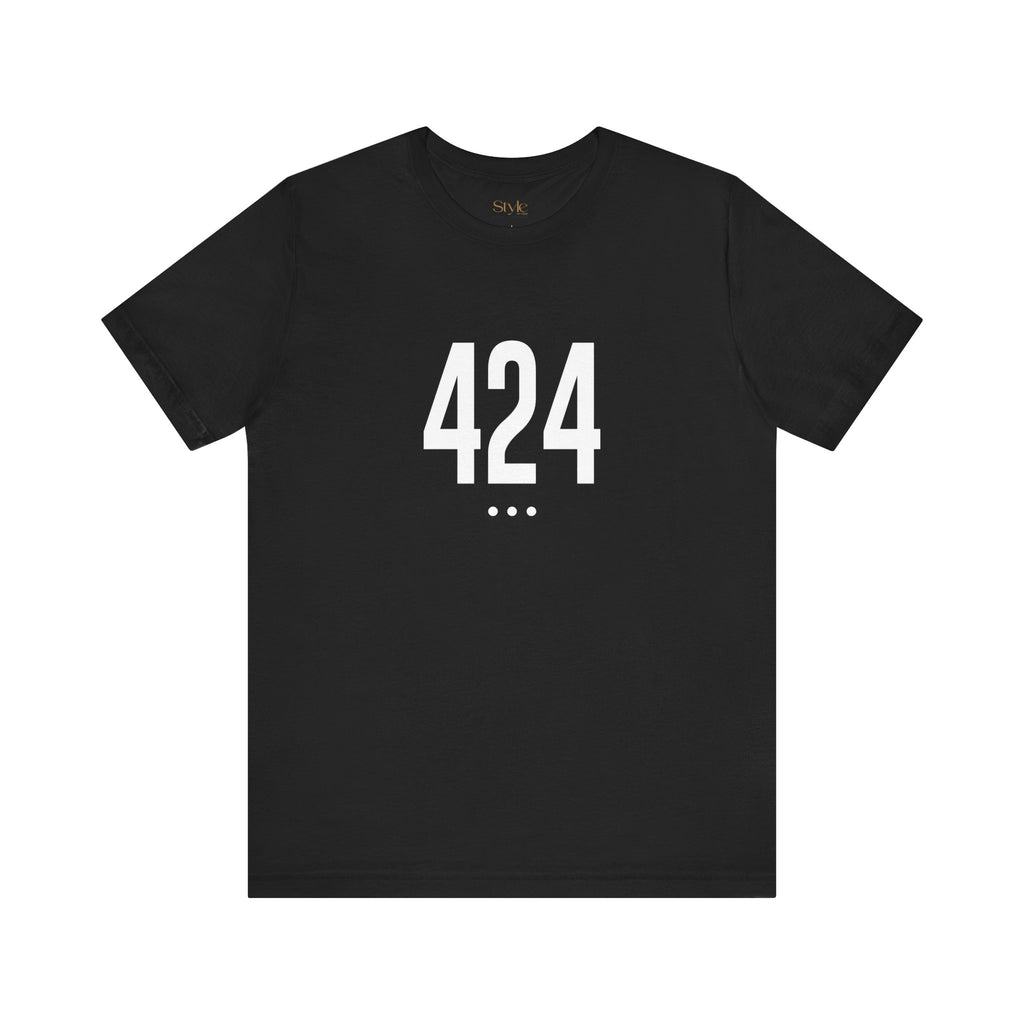 424 White Code Southern California Unisex Tee