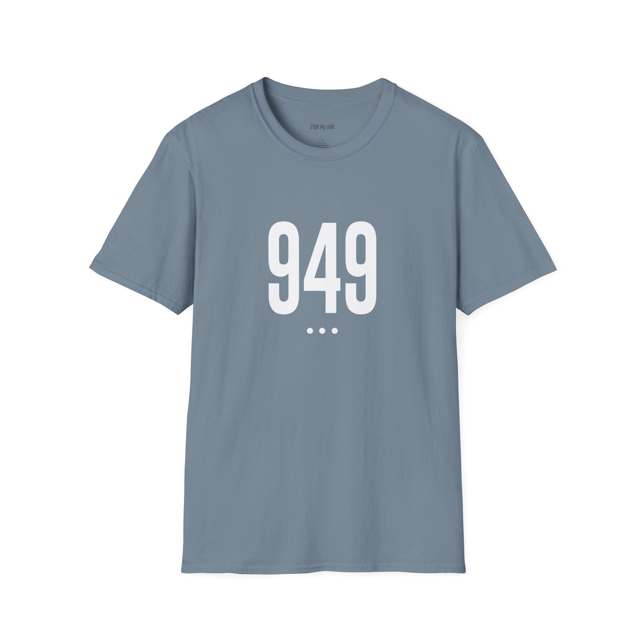 949 White Logo Front Unisex T-Shirt