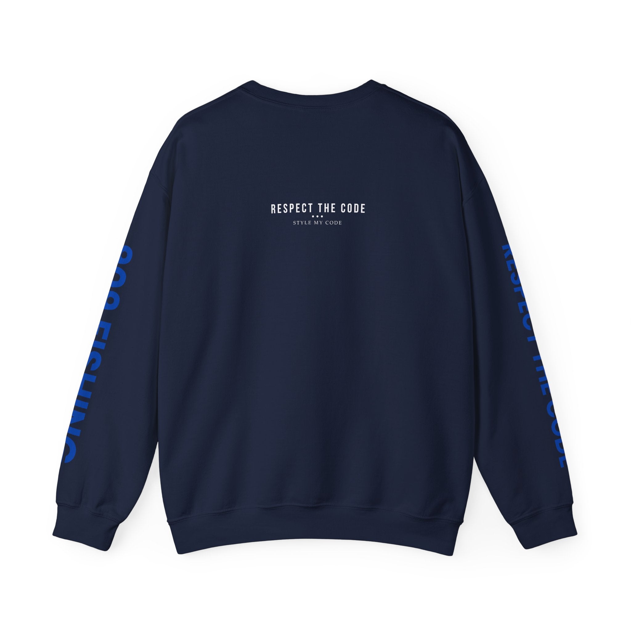 '909 Fishing' Crewneck Sweatshirt - for the Inland Empire Fisherman