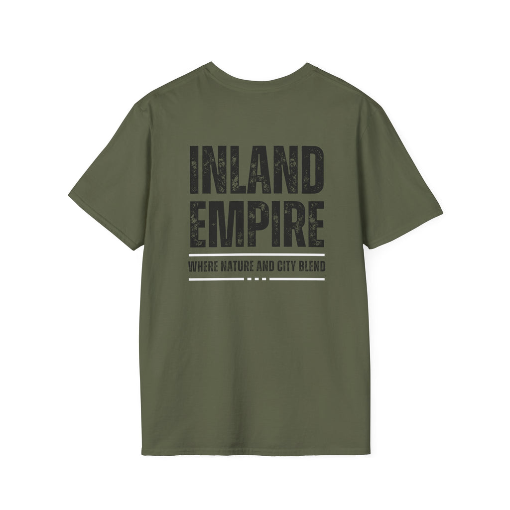 Inland Empire Unisex T-Shirt Black - Comfortable City Nature Tee, Gift for Locals, Casual Wear, Travel Shirt, Great for Holidays