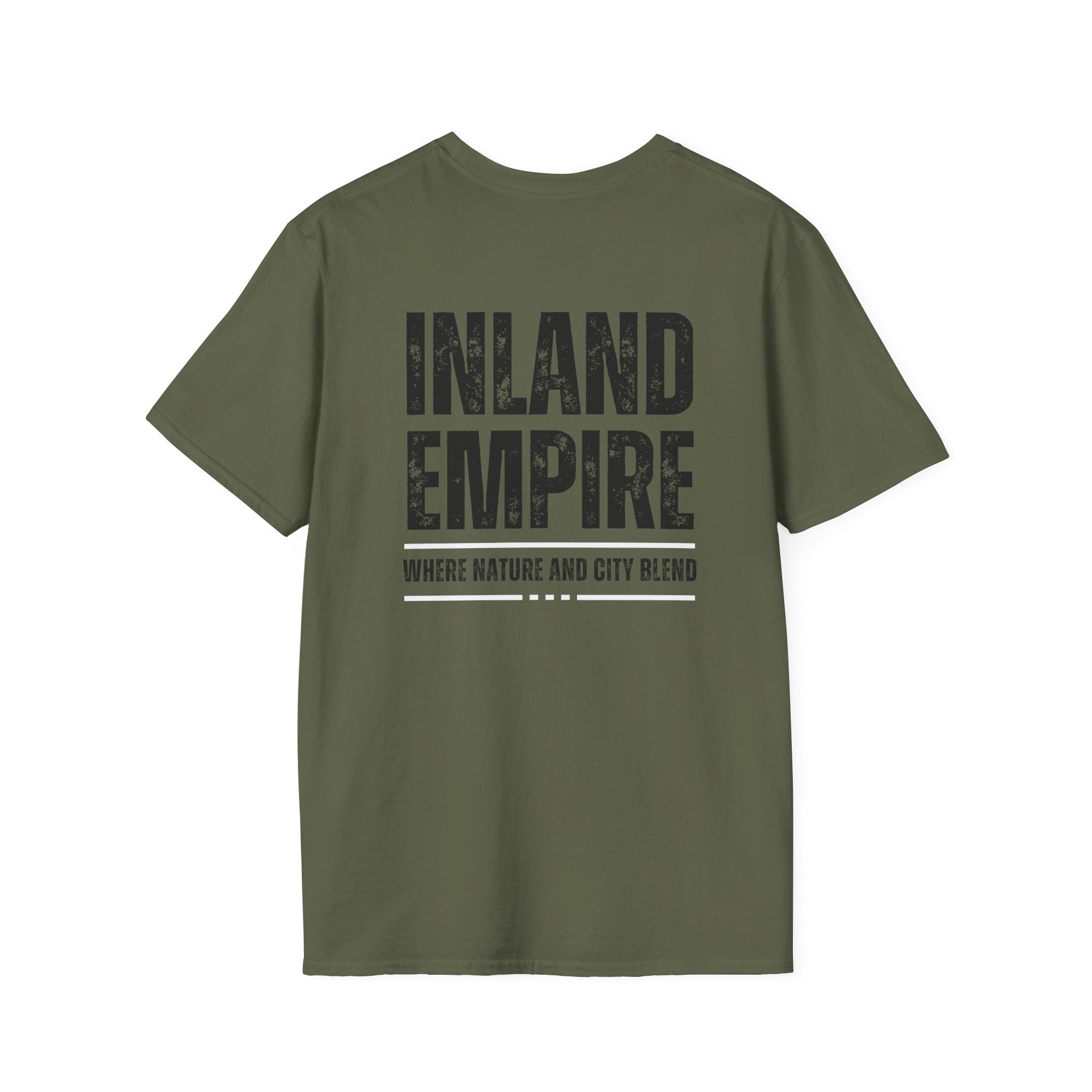 Inland Empire Unisex T-Shirt Black - Comfortable City Nature Tee, Gift for Locals, Casual Wear, Travel Shirt, Great for Holidays