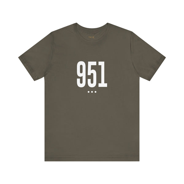 951 White Code Southern California Unisex Tee