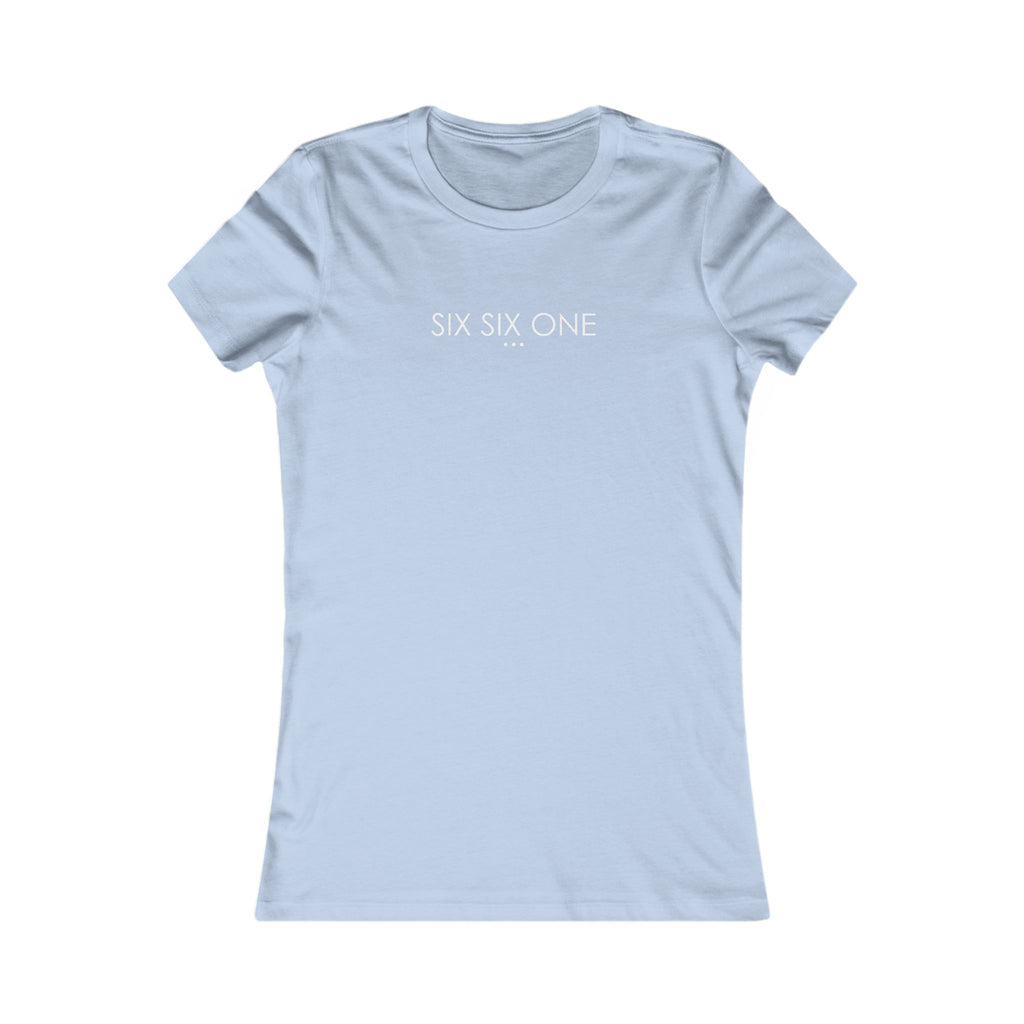 'Six Six One' - Women's Fave Tee