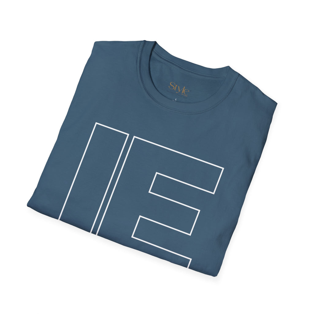 Inland Empire "IE" Trendy Minimalist Unisex T-Shirt | Perfect for Casual Wear, Street Style, Gifts, Summer Festivals, Everyday Comfort