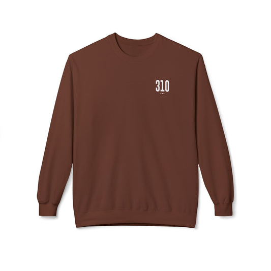310 White Logo Unisex Crewneck Sweatshirt