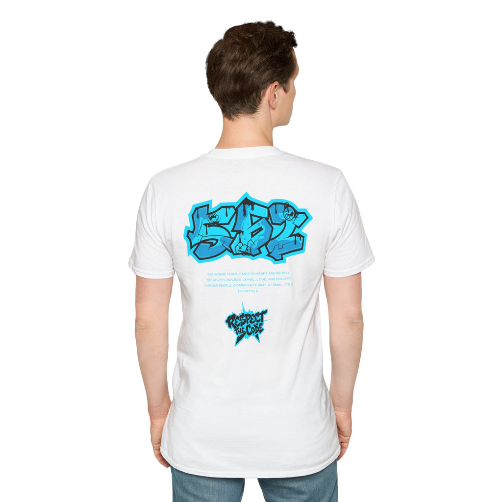 Graffiti Style '562' Streetwear T-Shirt — Urban Skate/Skatepark Tee