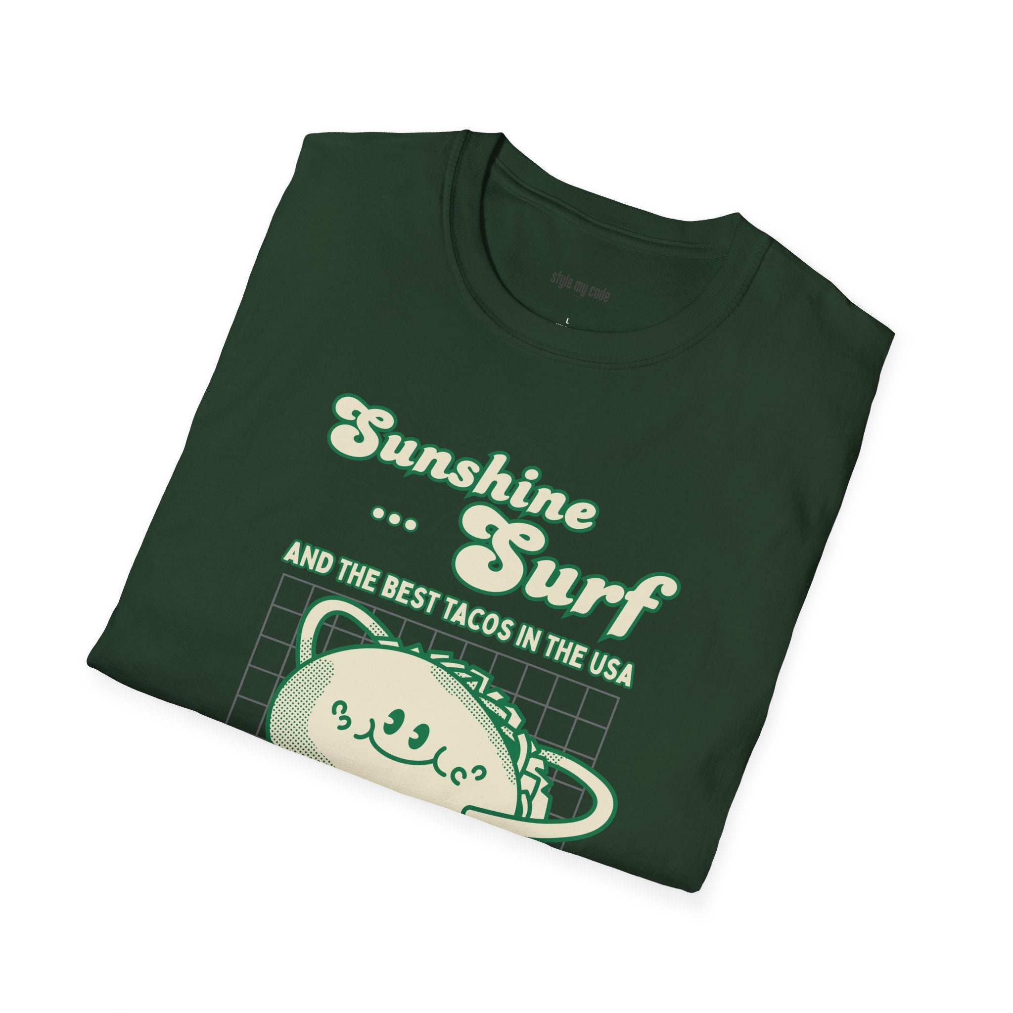 Unisex Sunshine Surf Graphic Tee - Perfect for Summer Vibes