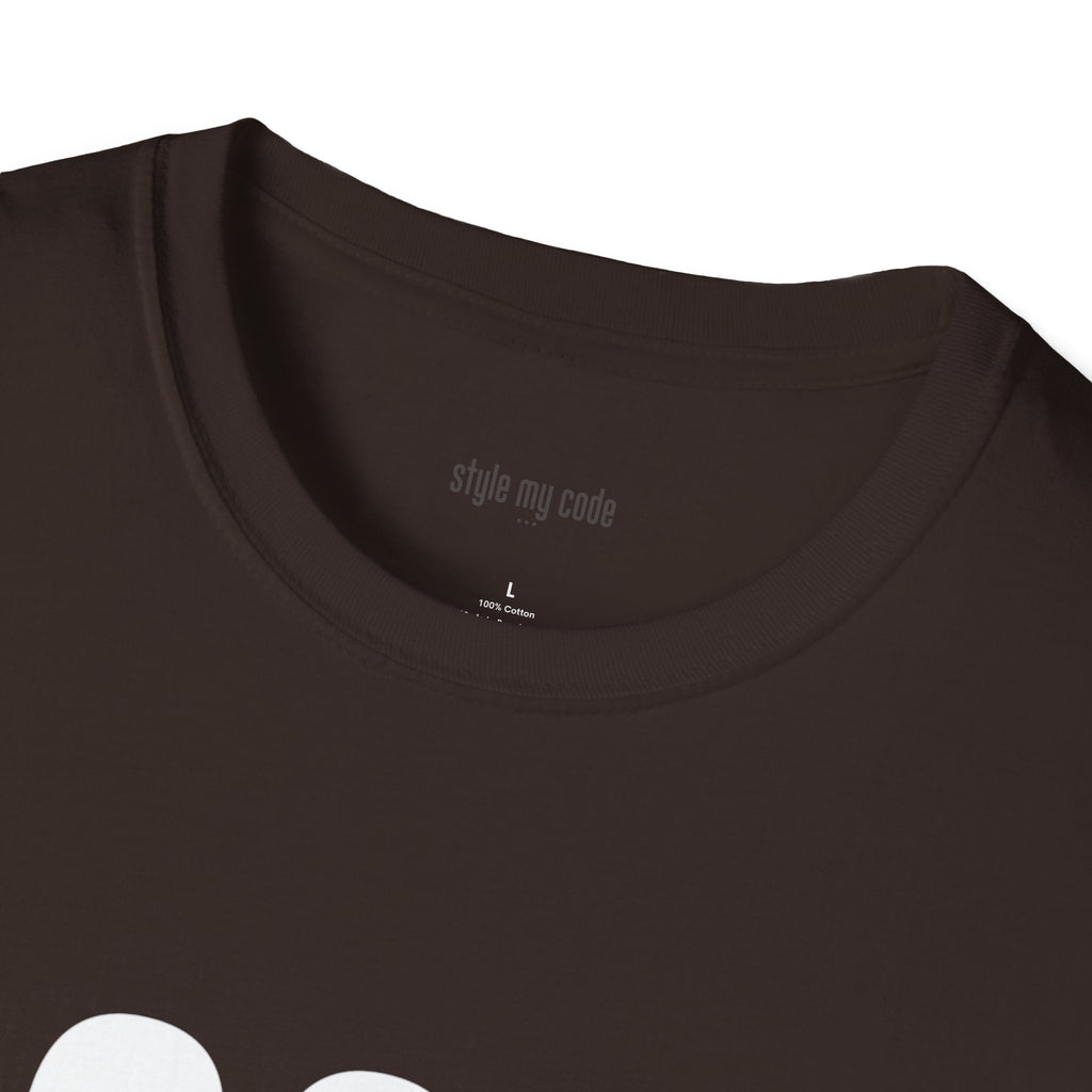 805 White Logo Front Unisex Soft-style T-Shirt