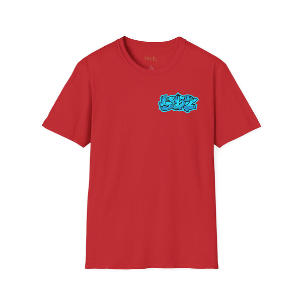 Graffiti Style '562' Streetwear T-Shirt — Urban Skate/Skatepark Tee