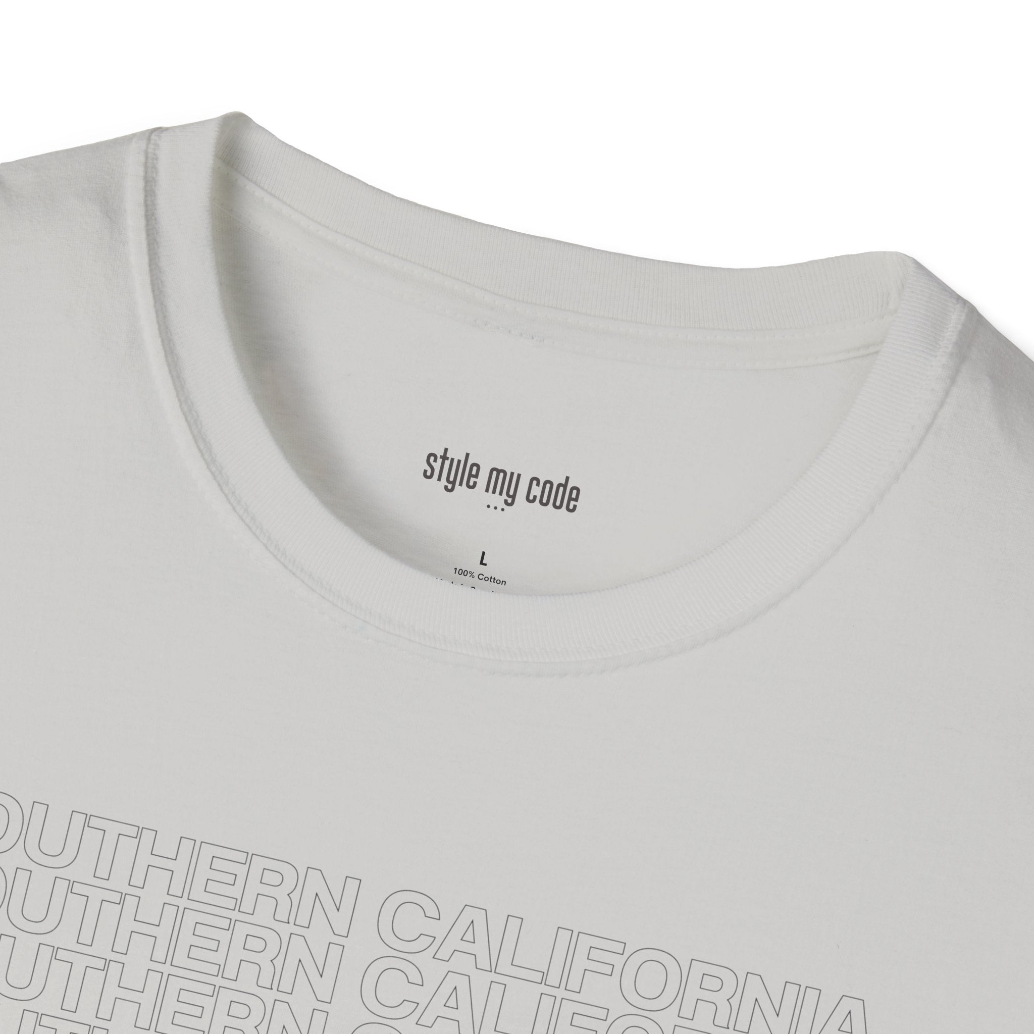 Southern California Unisex Softstyle T-Shirt - Casual Vibe for Everyday Wear