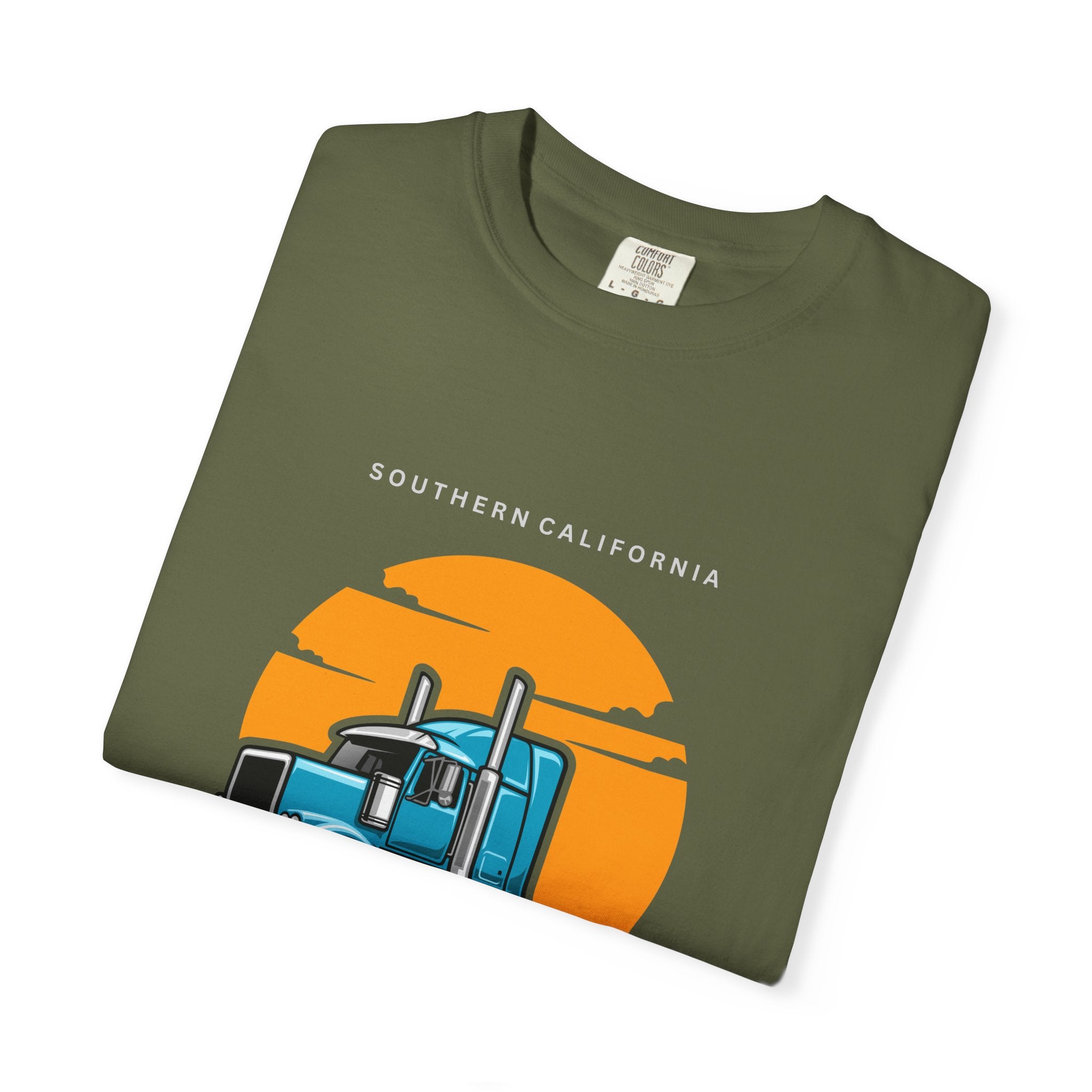 Southern California Truckers T-Shirt – Vintage Style, Perfect Gift for Truck Drivers