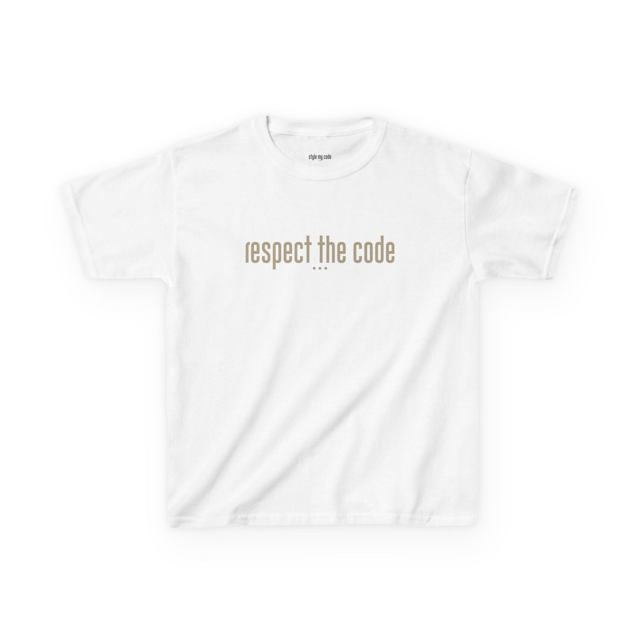 "Respect the Code" - Kid's Unisex Trendy Tee