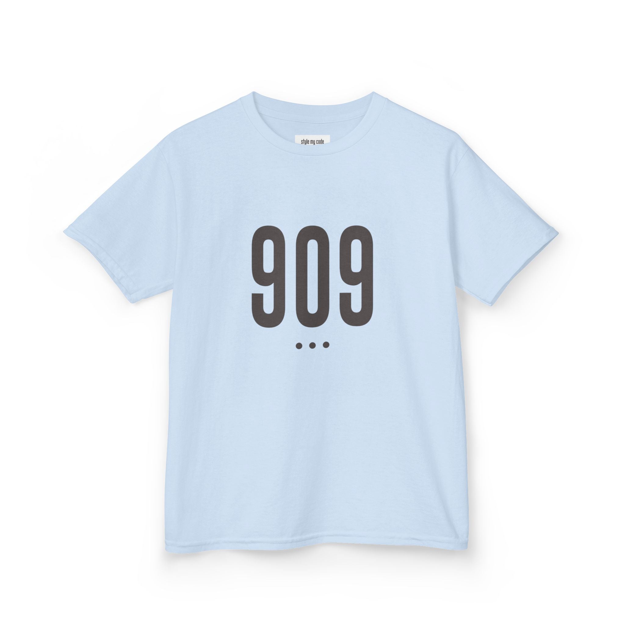 "909" logo - Kid's Unisex Trendy Tee
