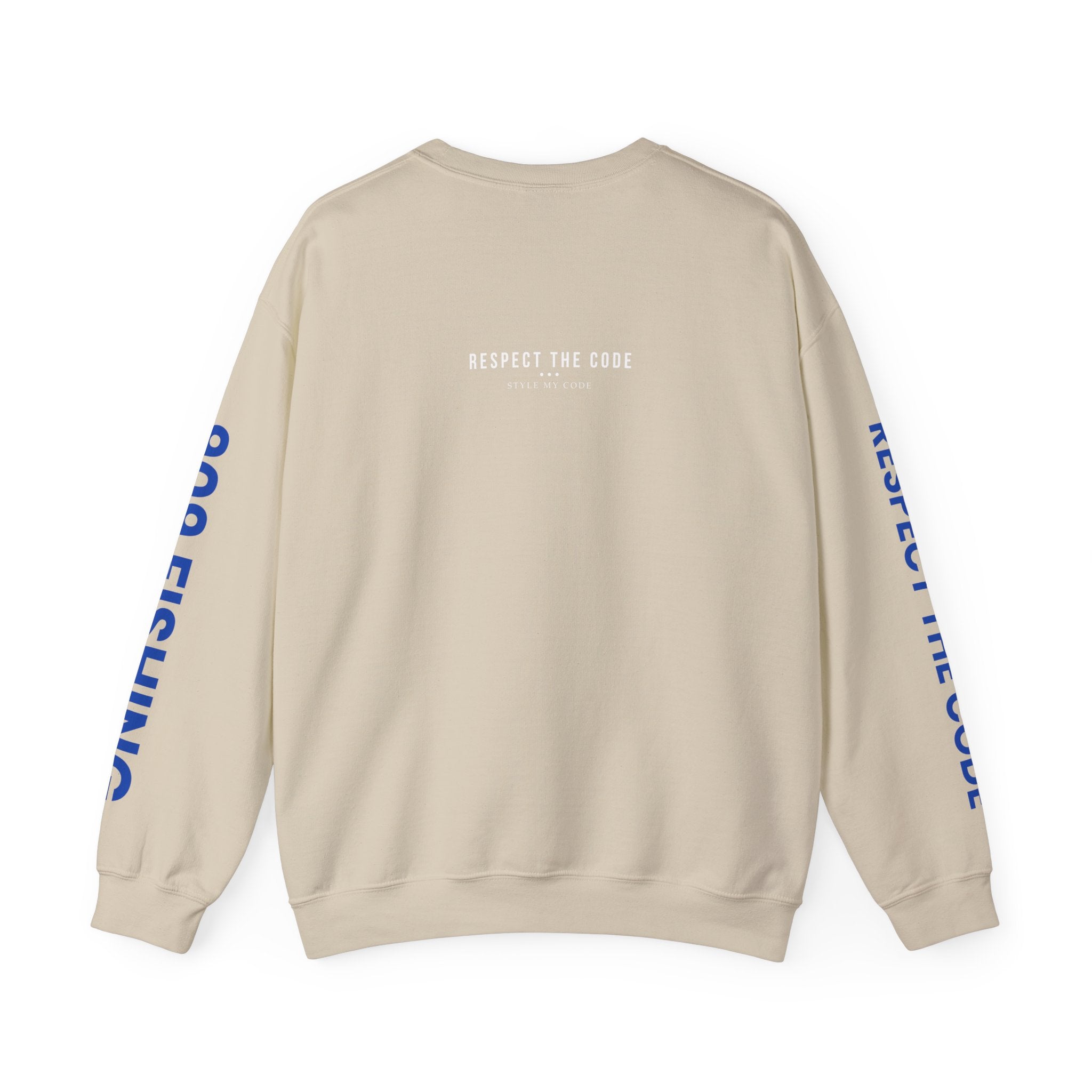 '909 Fishing' Crewneck Sweatshirt - for the Inland Empire Fisherman